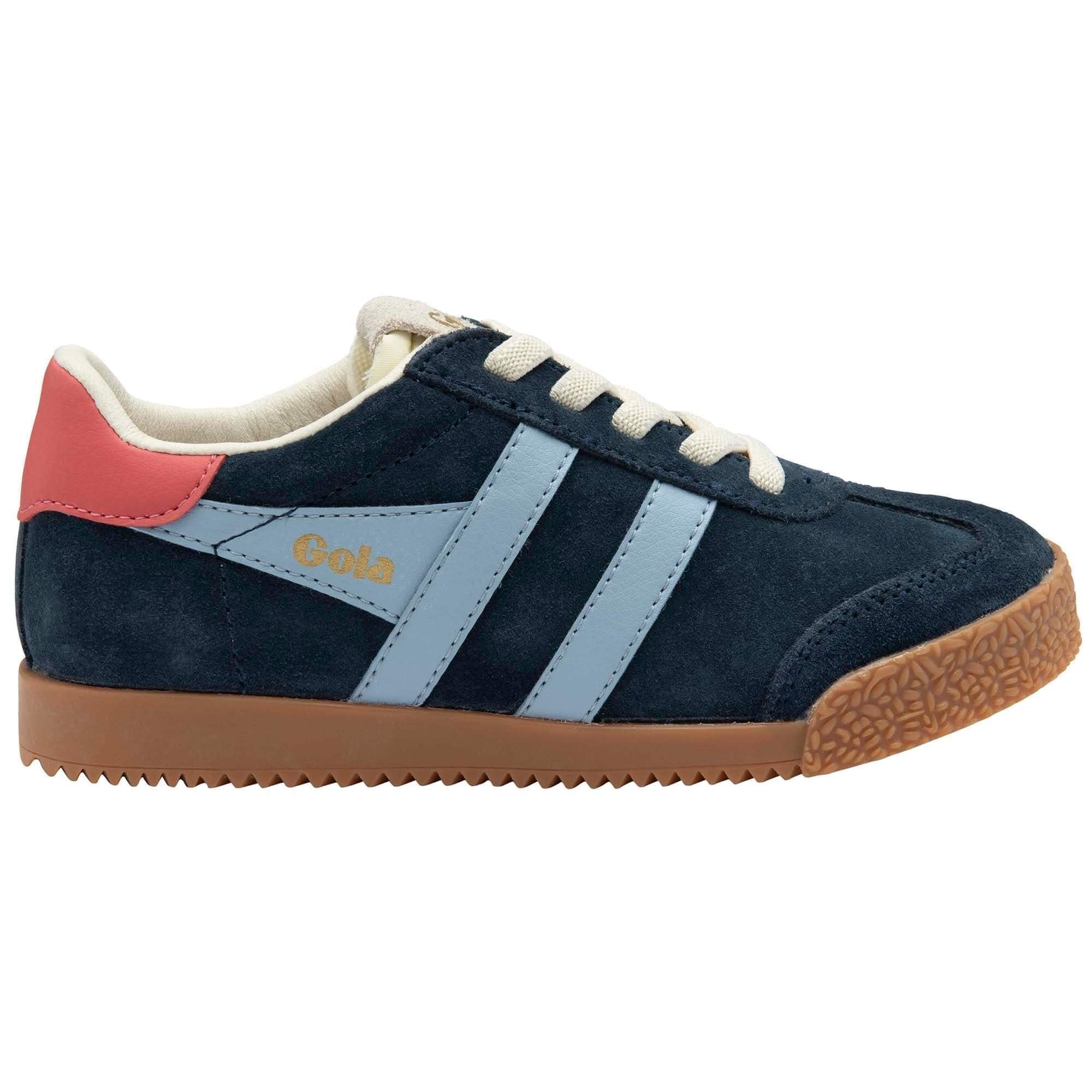 Gola Classics Kids' Elan Sneakers - Navy/Air/Coral