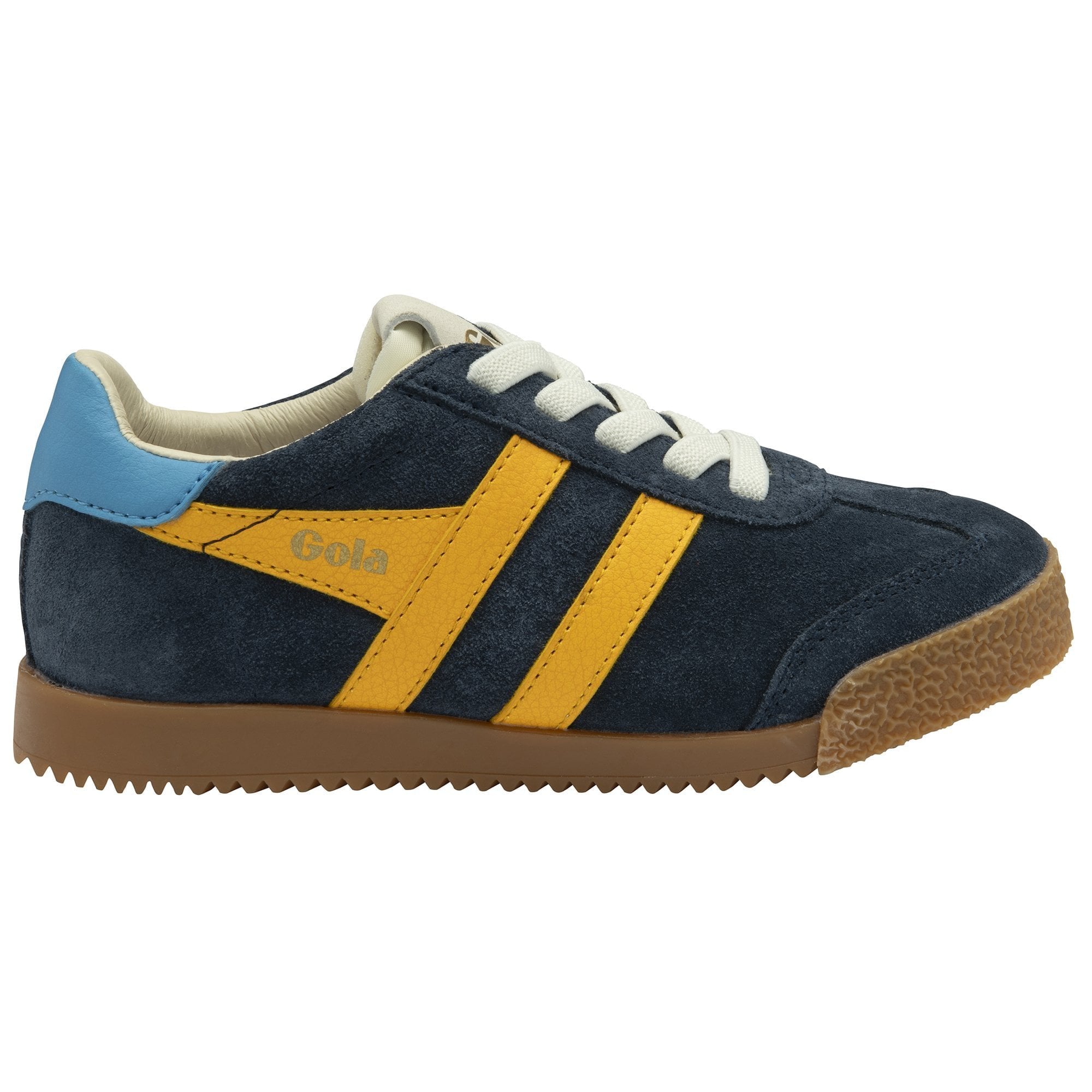 Gola Classics Kids' Elan Sneakers - Navy/Sun/Santorini