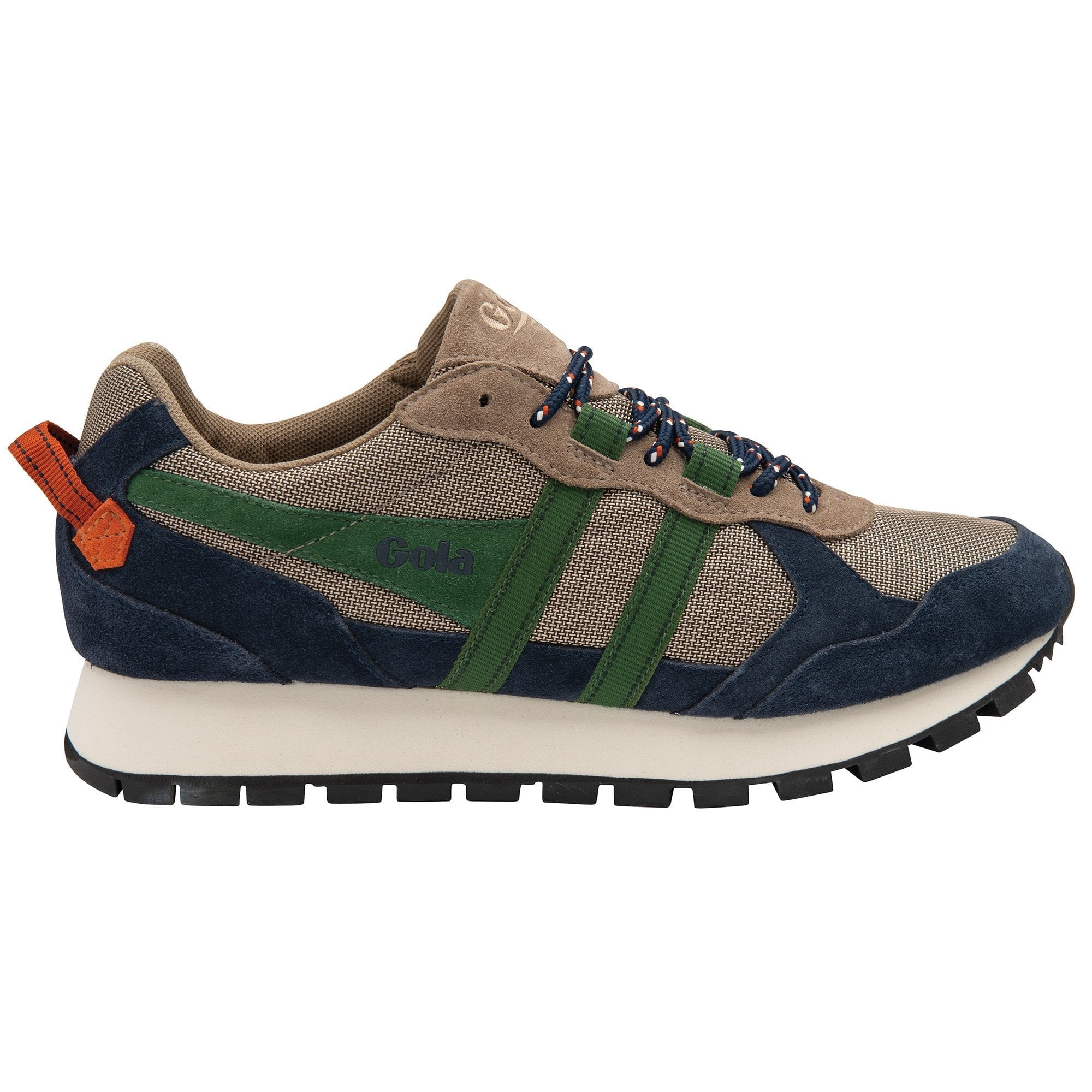 Gola Classics Men's Altitude Sneakers - Rhino/Navy/Green