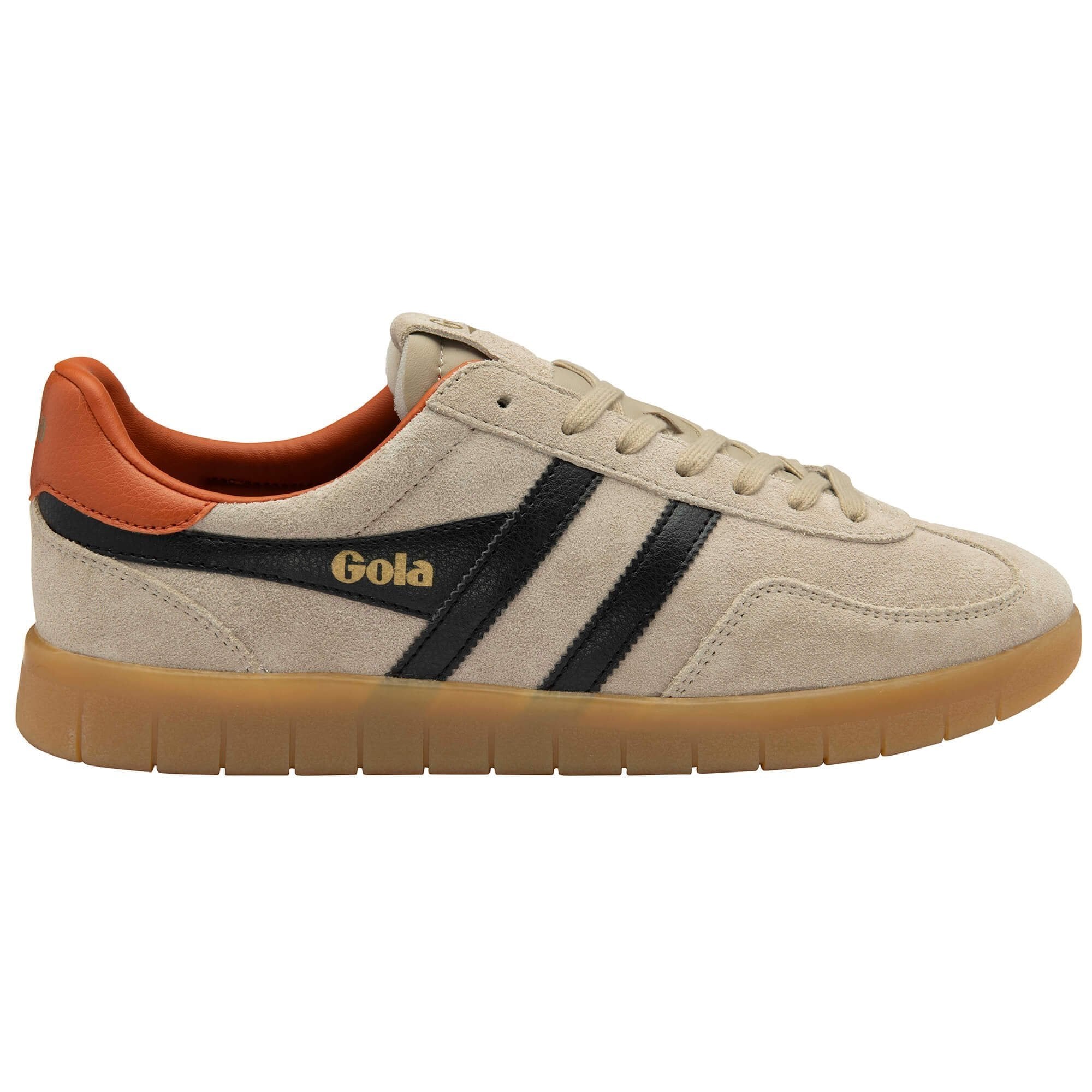 Gola Classics Men's Atlas Sneakers - Bone/Black/Moody Orange/Gum