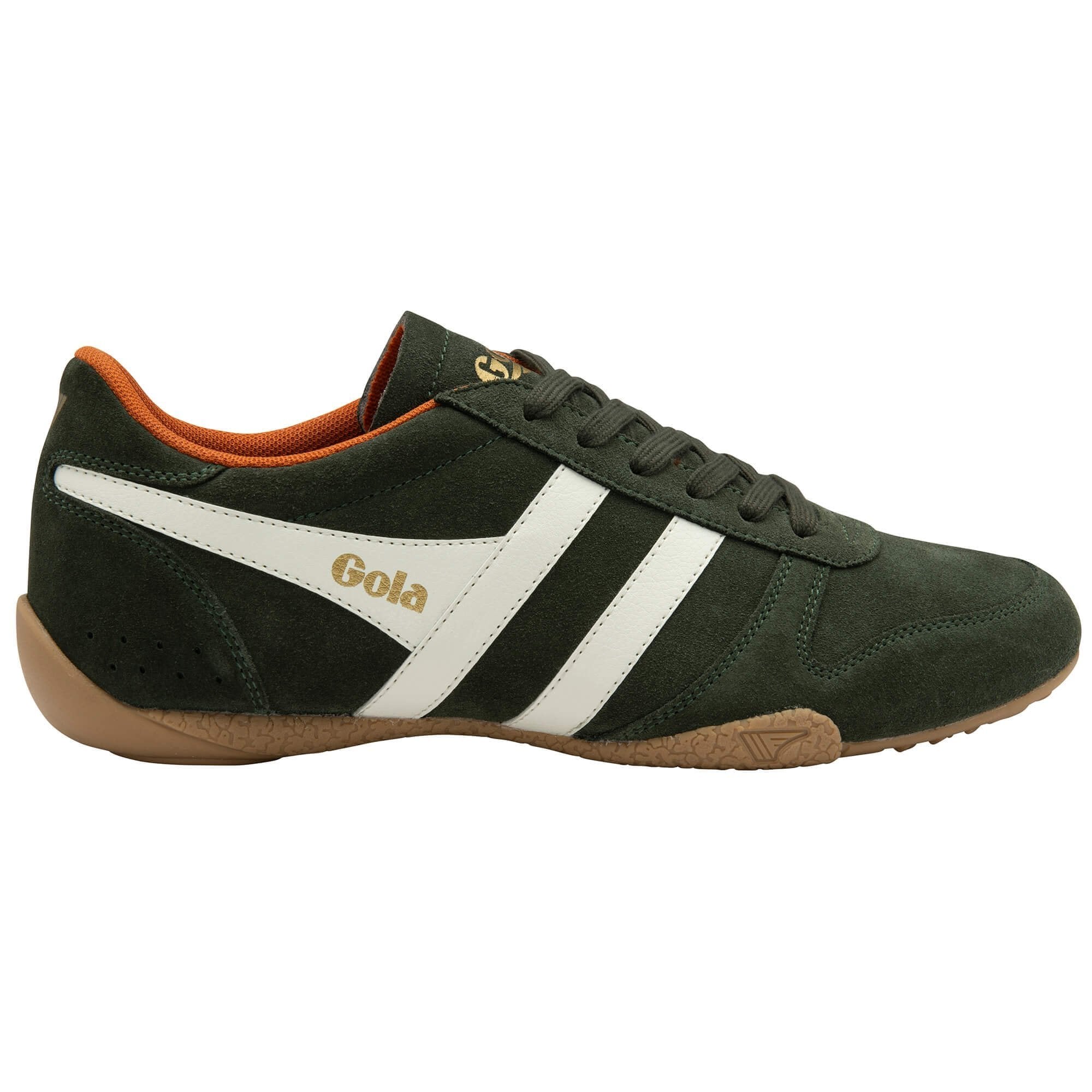 Gola Classics Men's Chase Sneakers - Dark Khaki/Off White/Moody Orange/Gum
