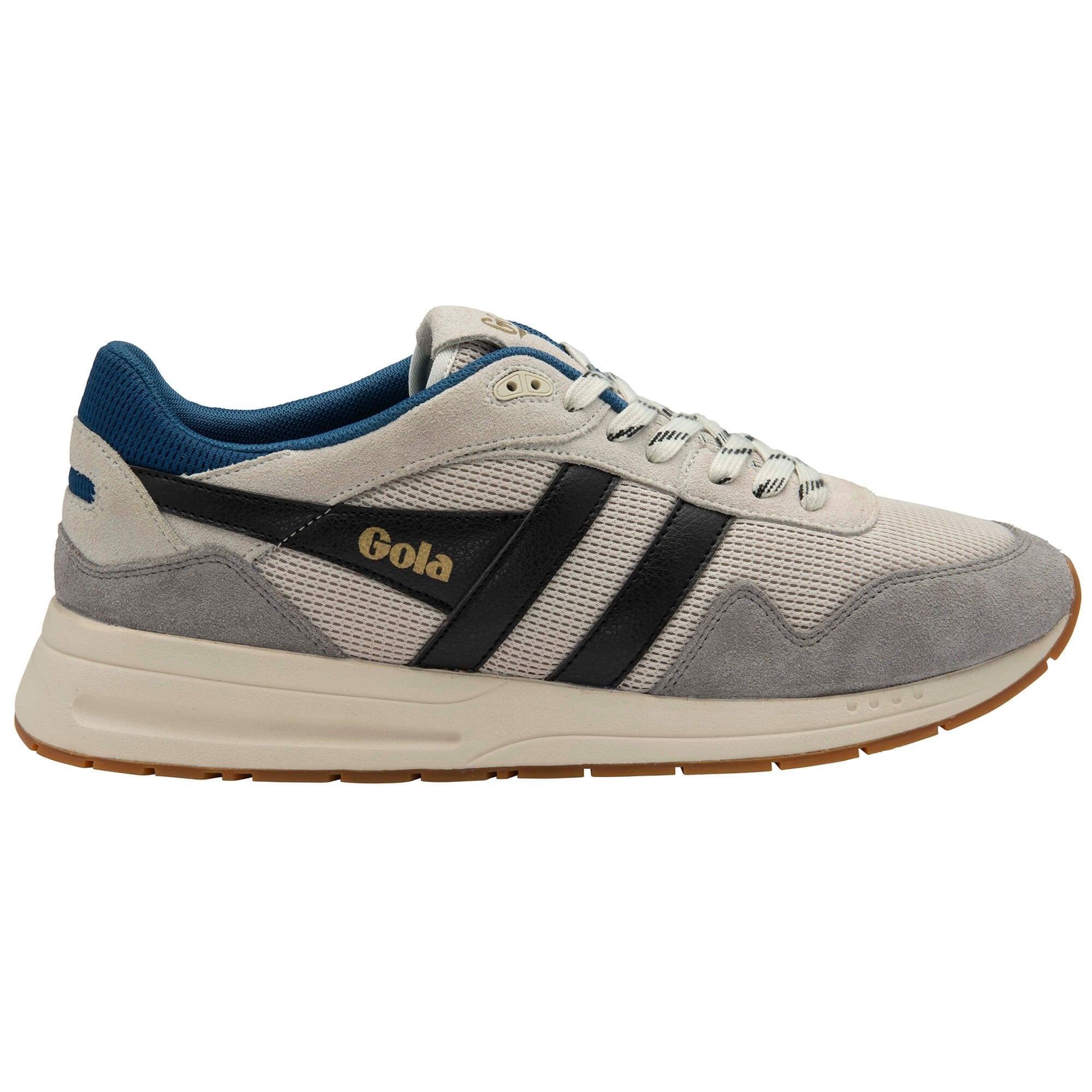 Gola Classics Men's Delta Sneakers - Off White/Cement/Black
