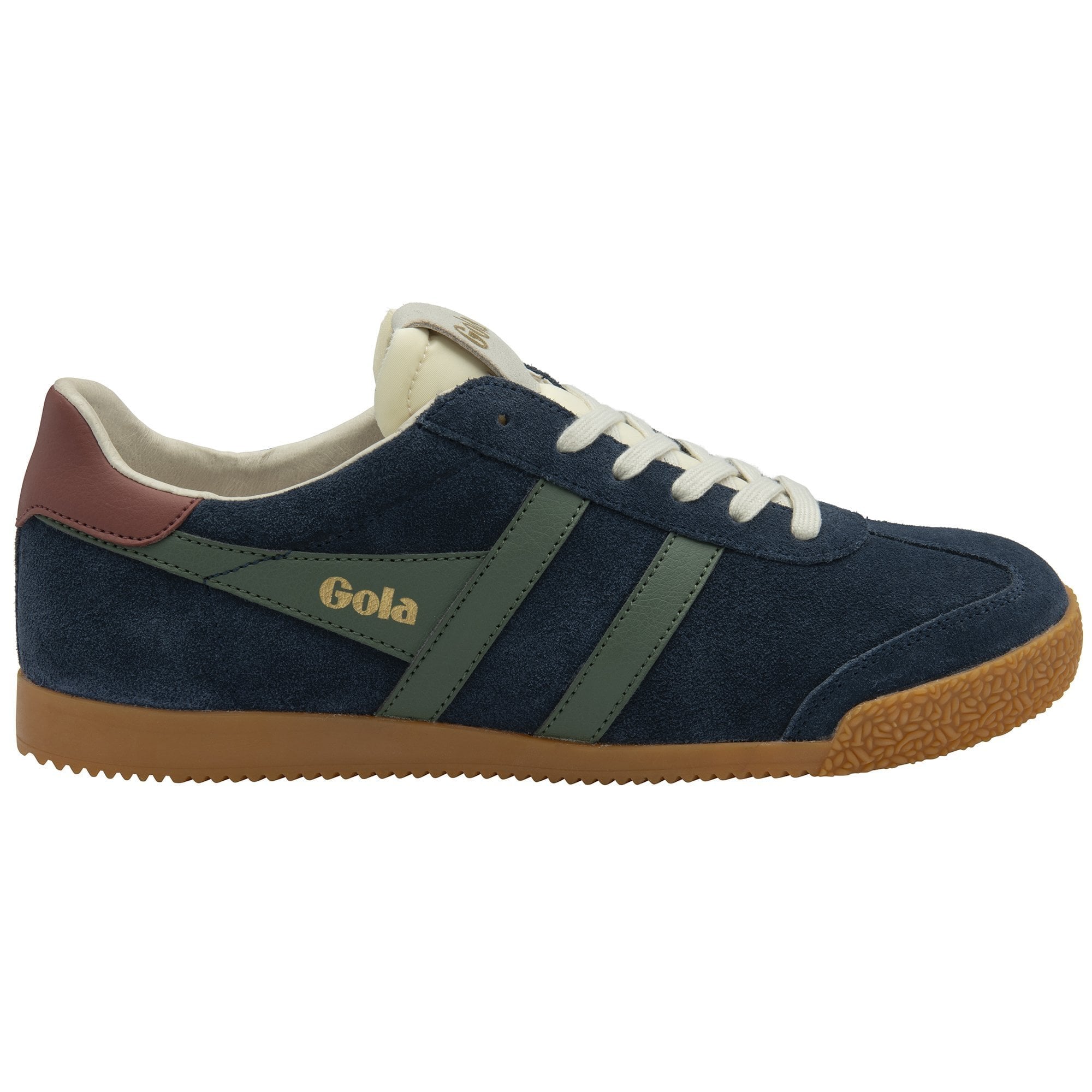 Gola Classics Men's Elan Sneakers - Navy/Sage/Red Ochre
