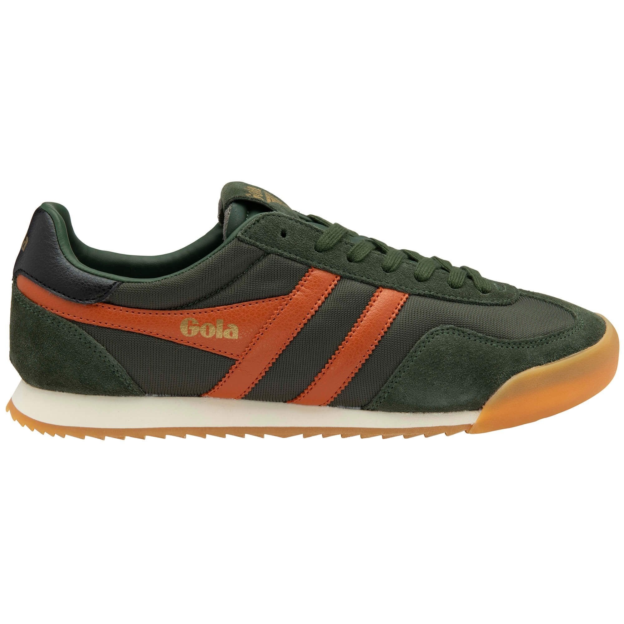 Gola Classics Men's Europa Sneakers - Dark Khaki/Moody Orange/Black