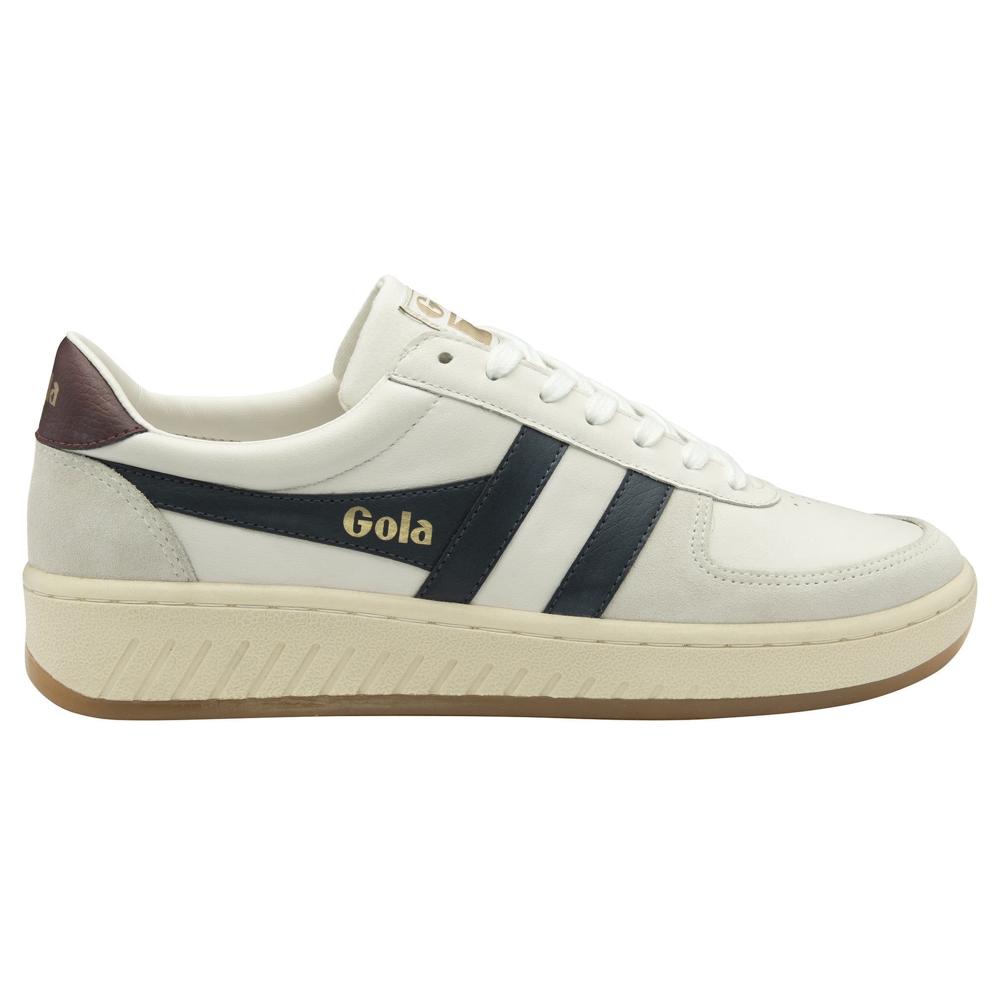 Gola Classics Men's Grandslam Classic Sneakers - White/Navy/Burgundy