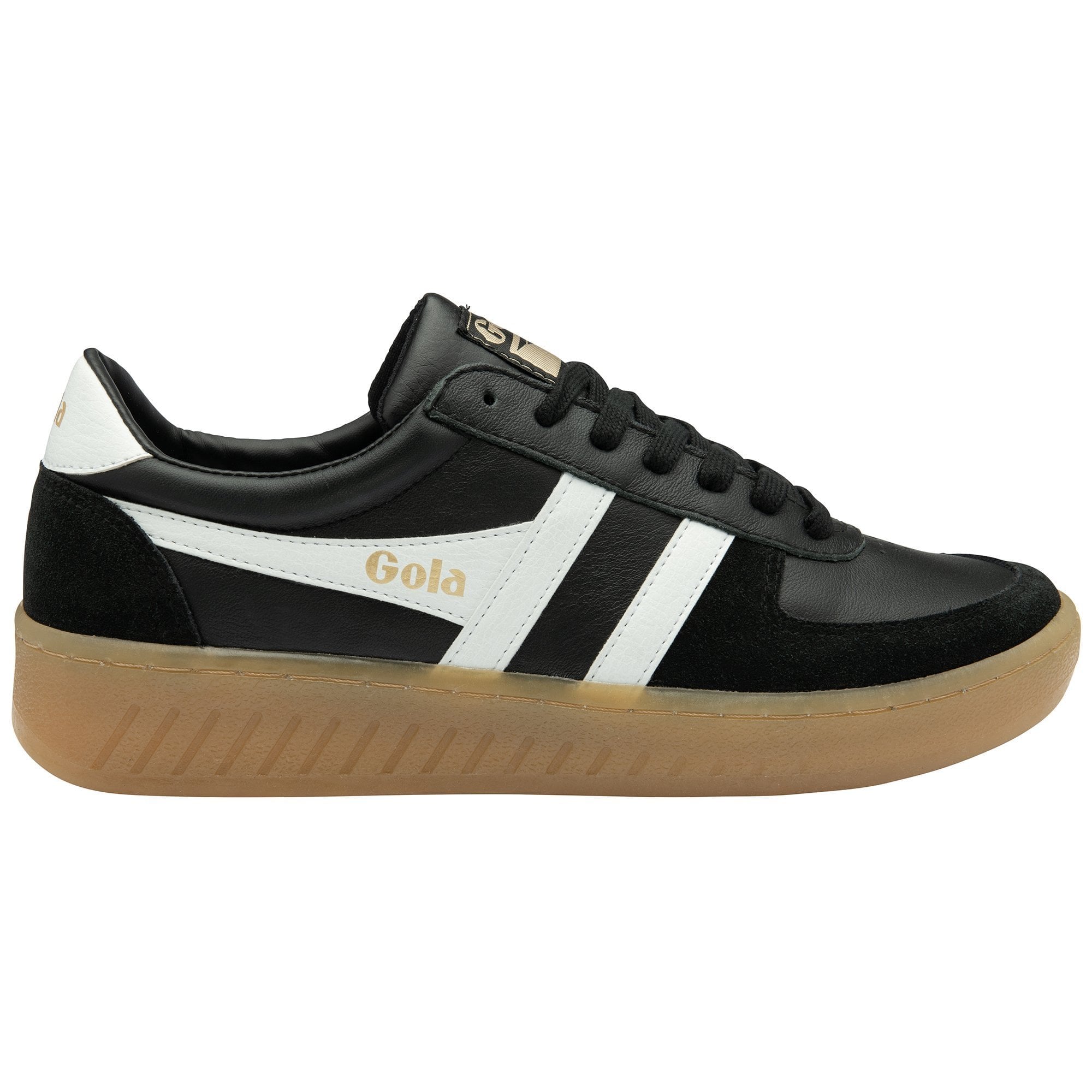 Gola Classics Men's Grandslam Elite Sneakers - Black/White/Gum