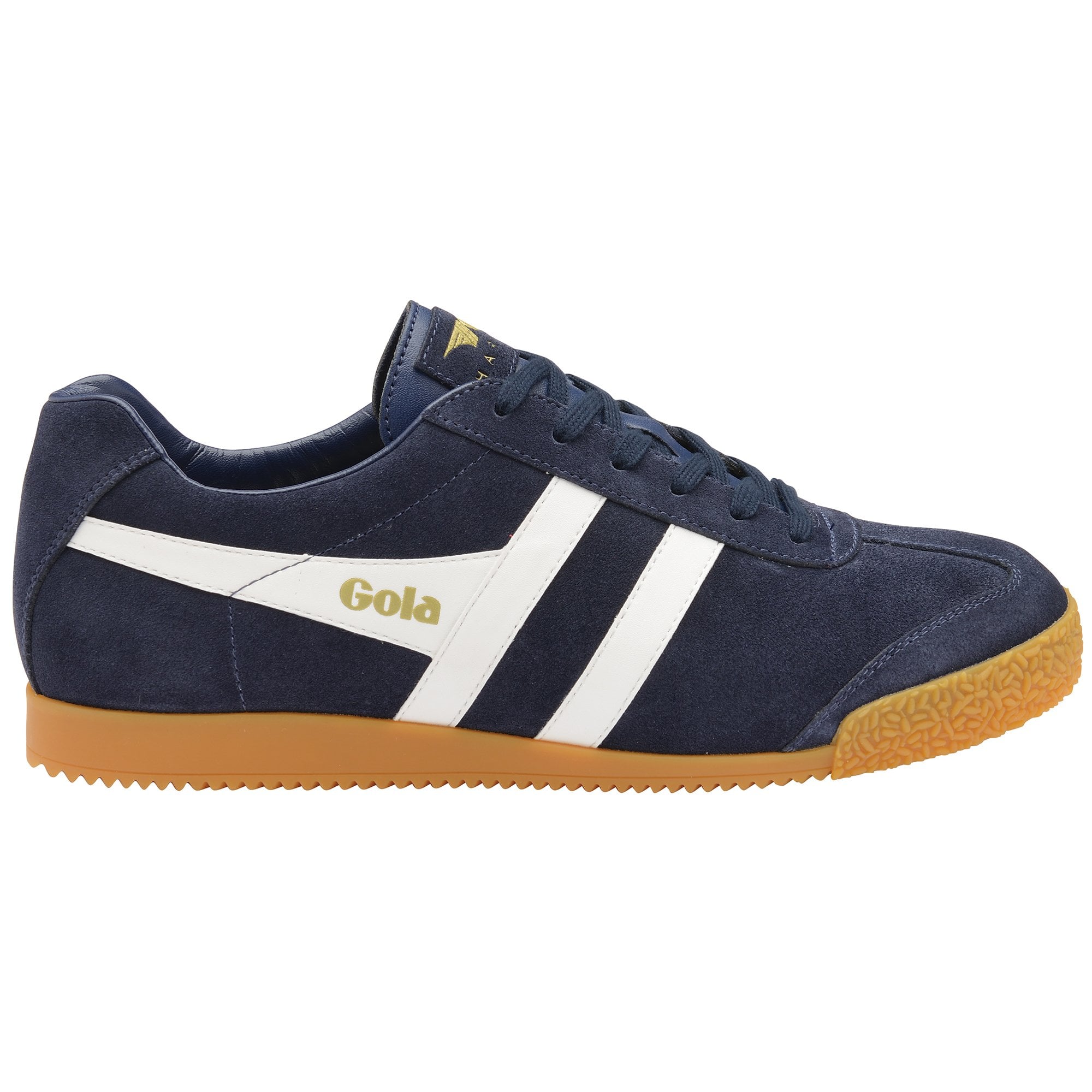 Gola Classics Men's Harrier Suede Sneakers - Navy/White