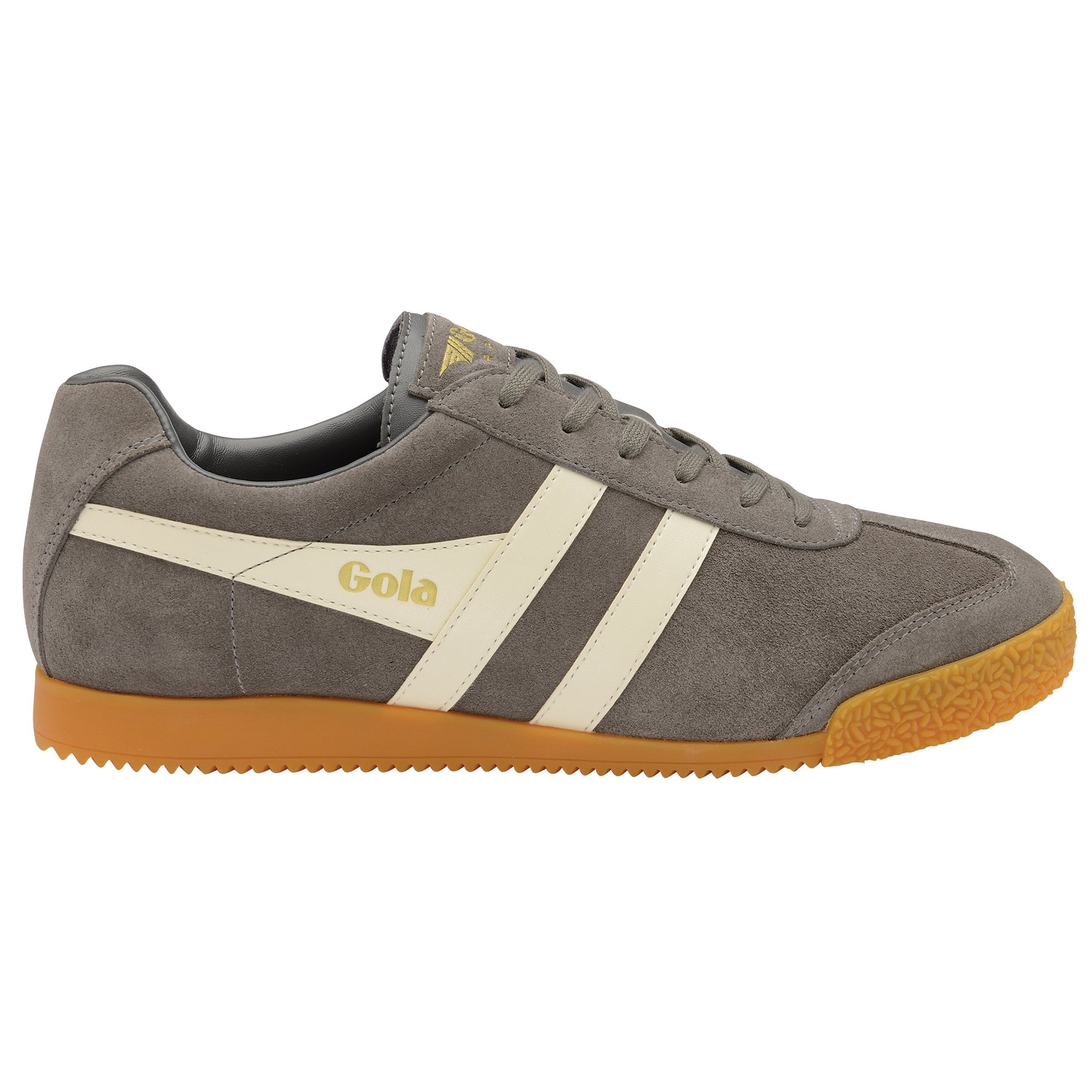 Gola Classics Men's Harrier Suede Sneakers - Ash/Ecru