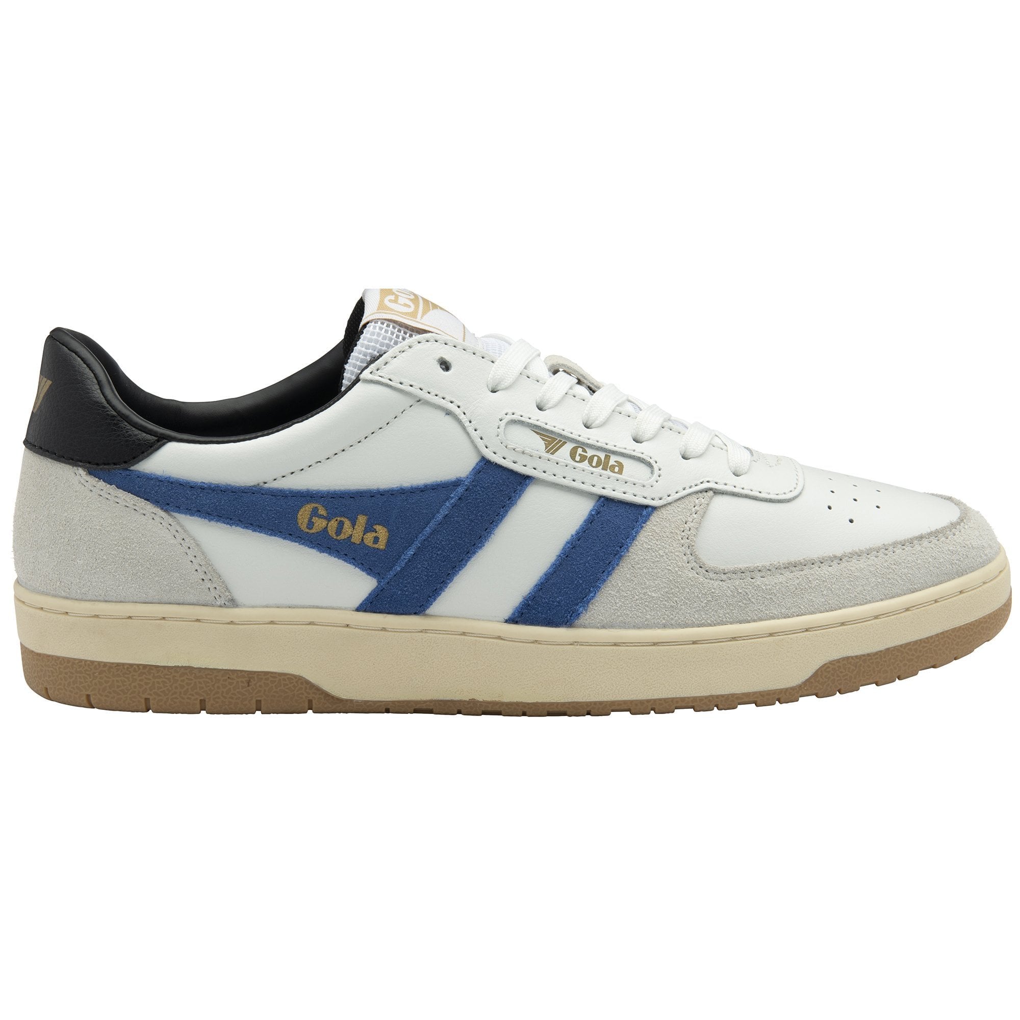 Gola Classics Men's Hawk Sneakers - White/Sapphire/Black