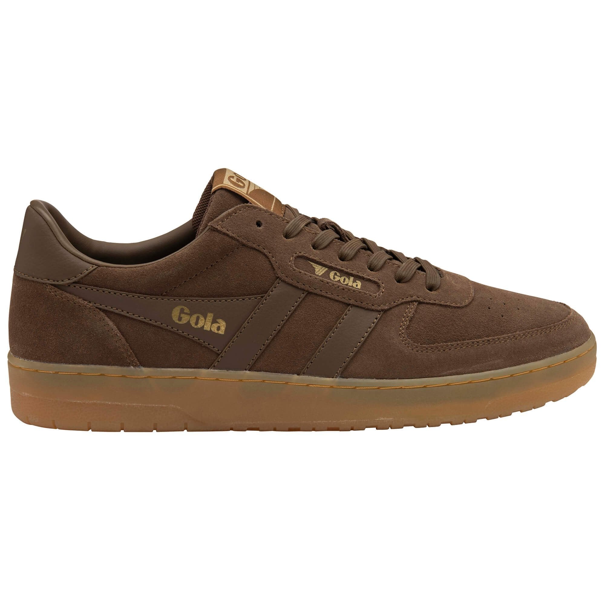 Gola Classics Men's Hawk Suede '86 Sneakers - Otter/Gum