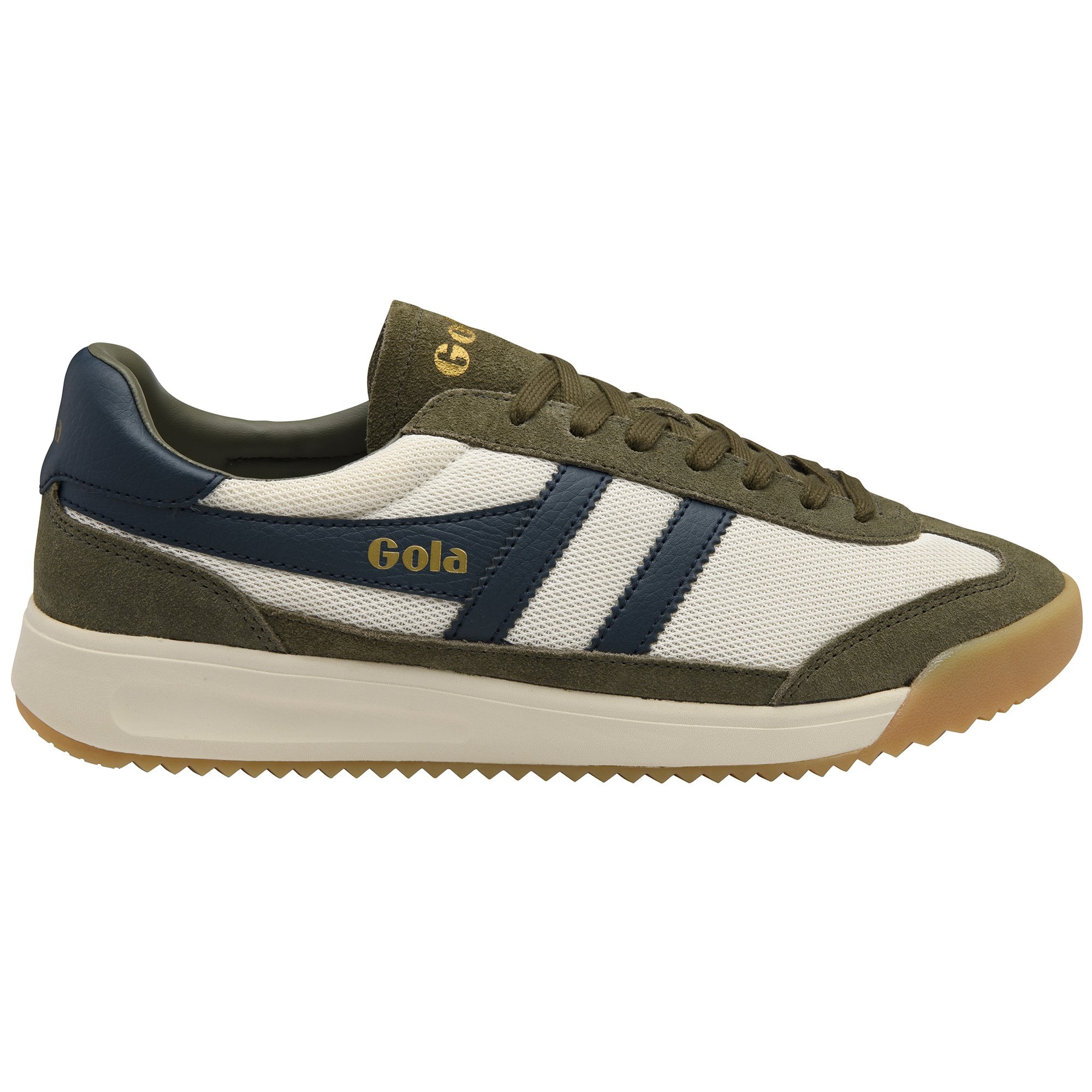 Gola Classics Men's Tornado '88 Mesh Sneakers - Off White/Khaki/Navy