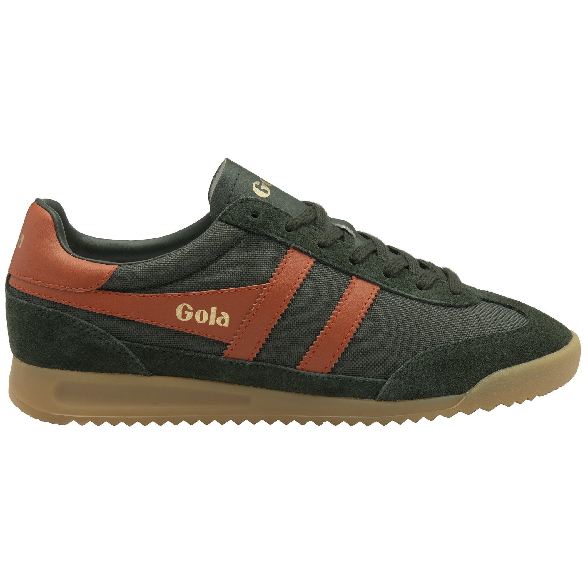 Gola Classics Men's Tornado Sneakers - Dark Khaki/Moody Orange