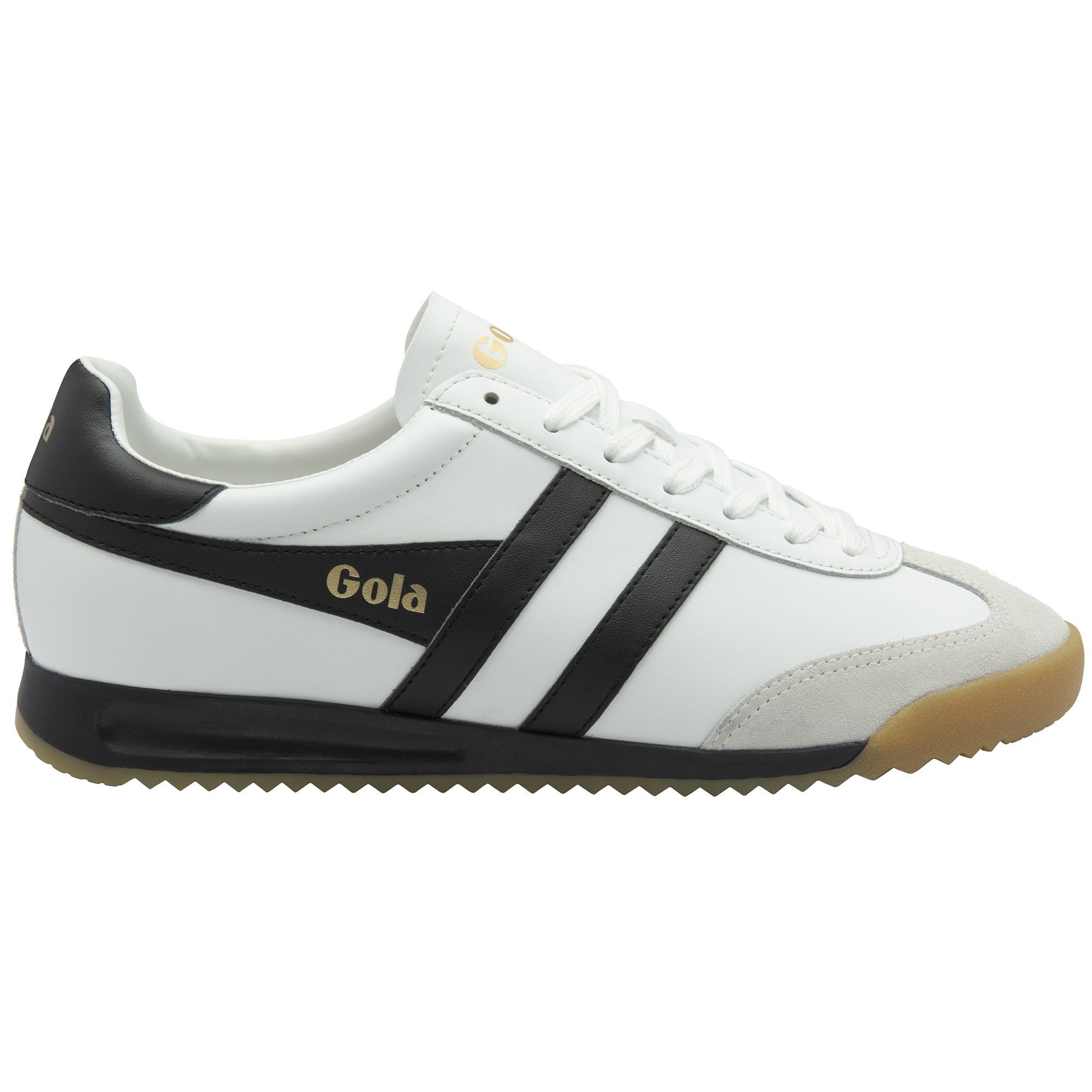 Gola Classics Men's Torpedo Leather Sneakers - White/Black/Gum