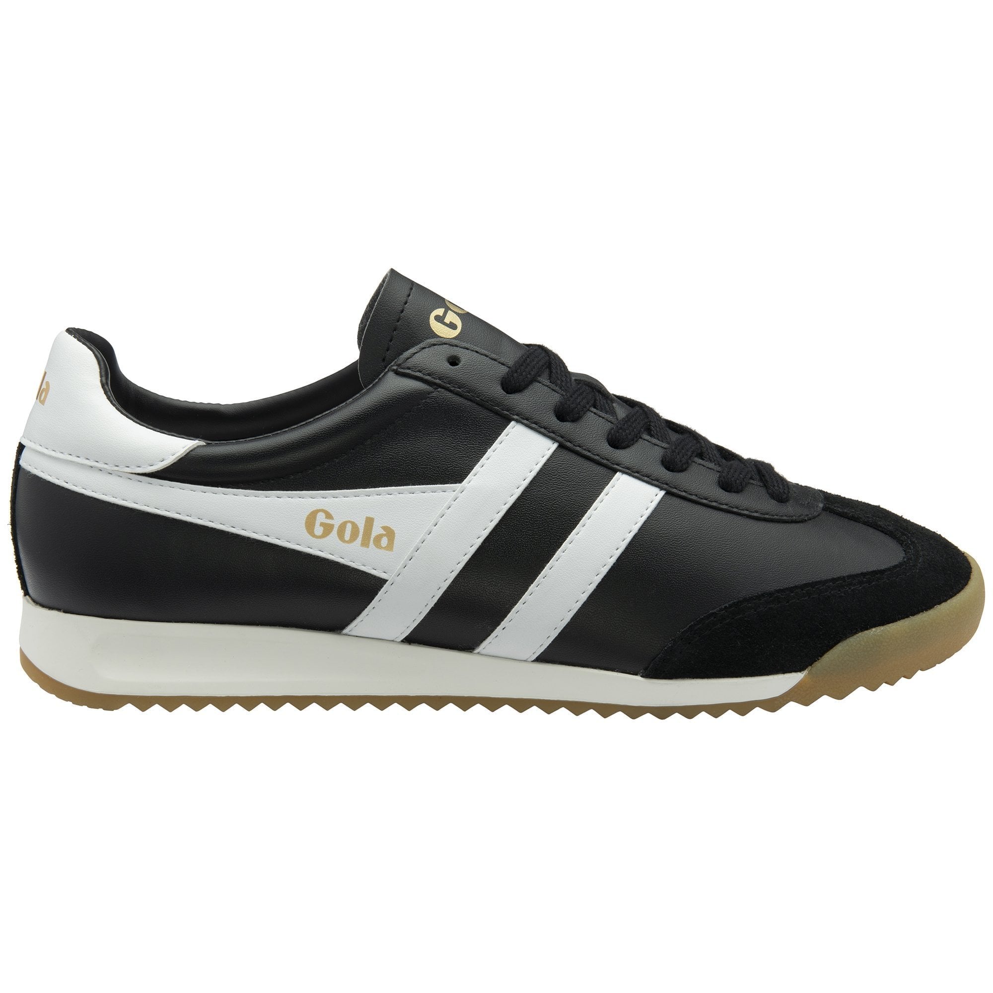 Gola Classics Men's Torpedo Leather Sneakers - Black/White/Gum