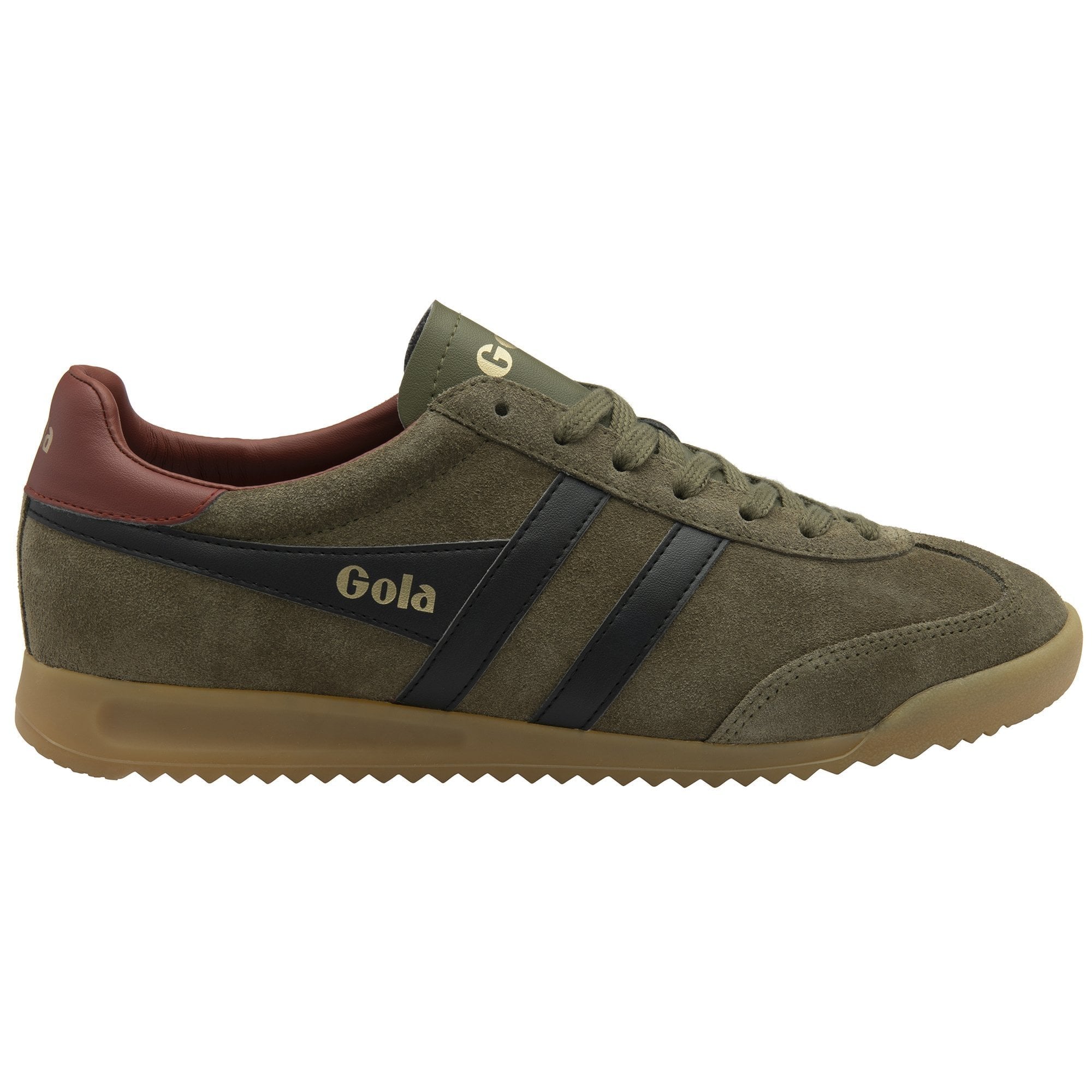 Gola Classics Men's Torpedo Sneakers - Khaki/Black/Rust