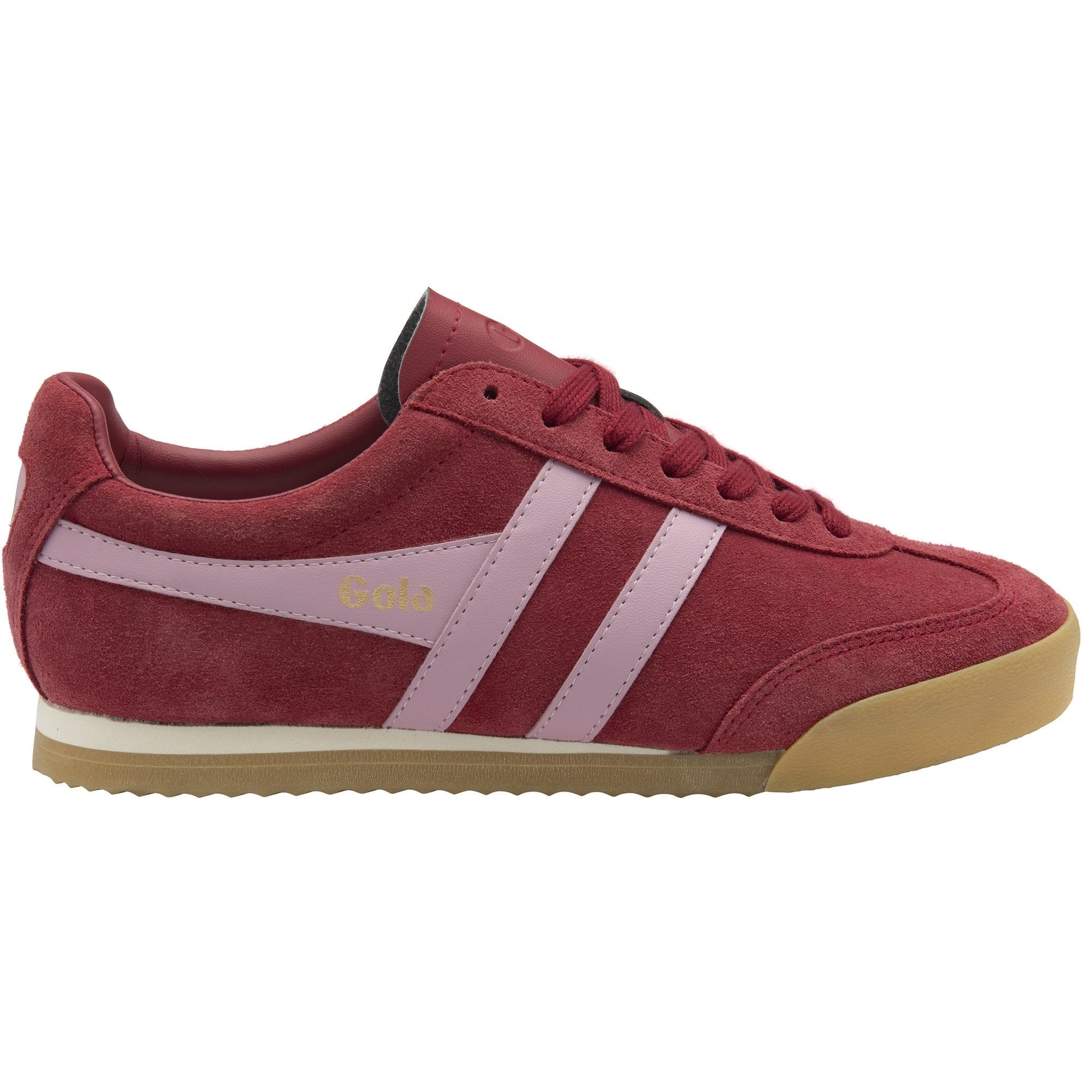 Gola Classics Women's Apollo Sneakers - Deep Red/Candy/Gum