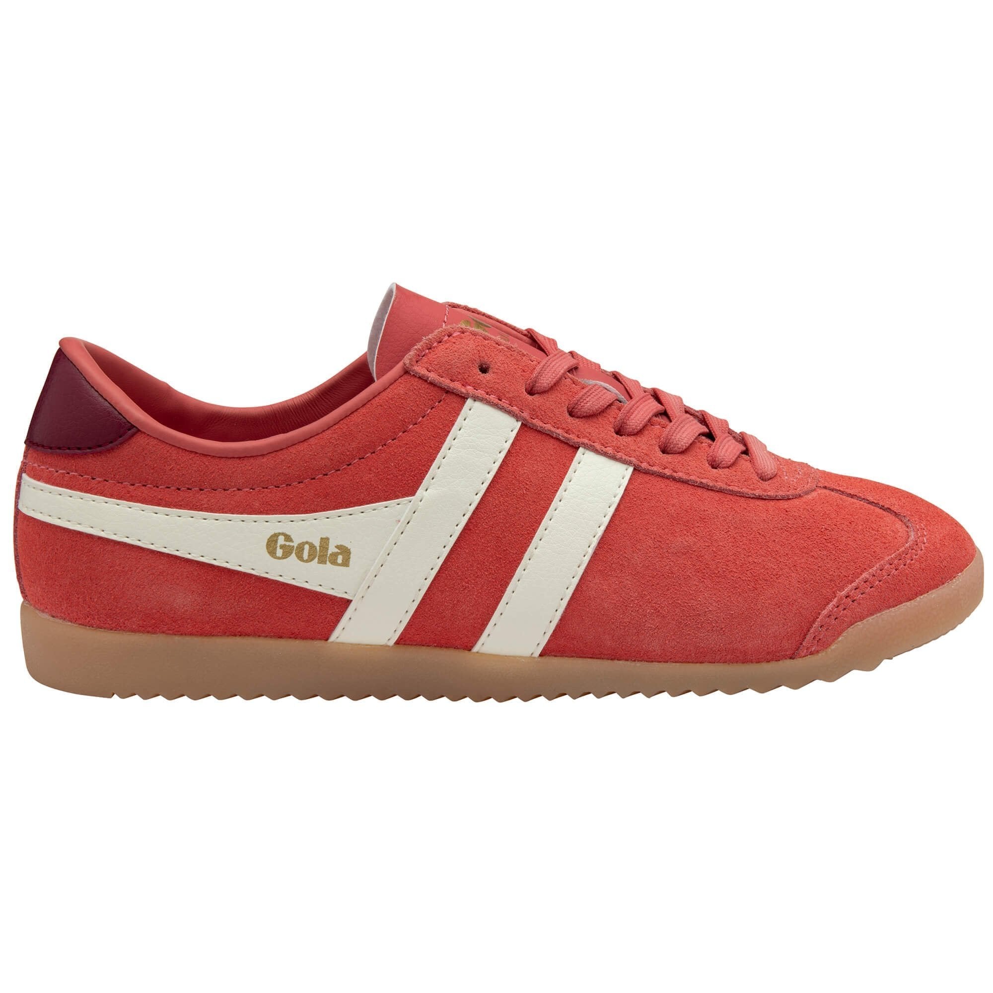 Gola Classics Women's Bullet Suede Sneakers - Coral/Off White/Pale Gum