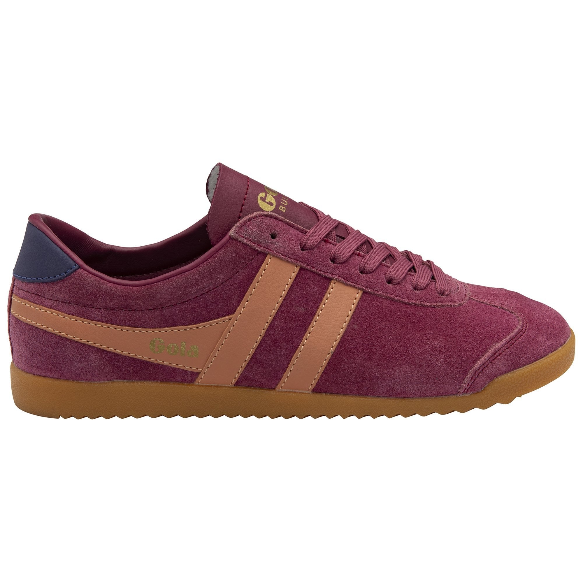 Gola Classics Women's Bullet Suede Sneakers - Cerise/Terracotta/Plum