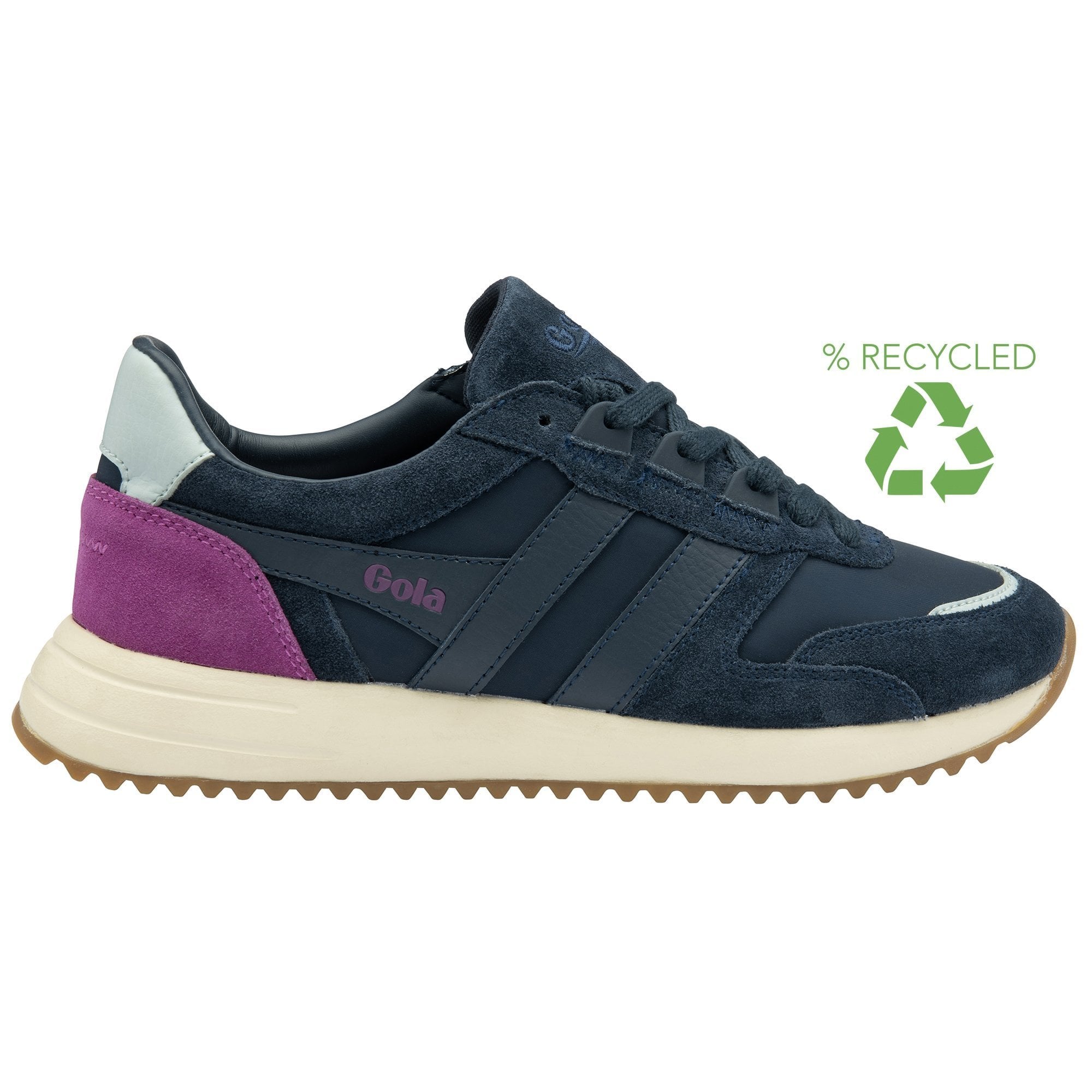 Gola Classics Women's Chicago Sneakers - Navy/Navy/Ice Blue