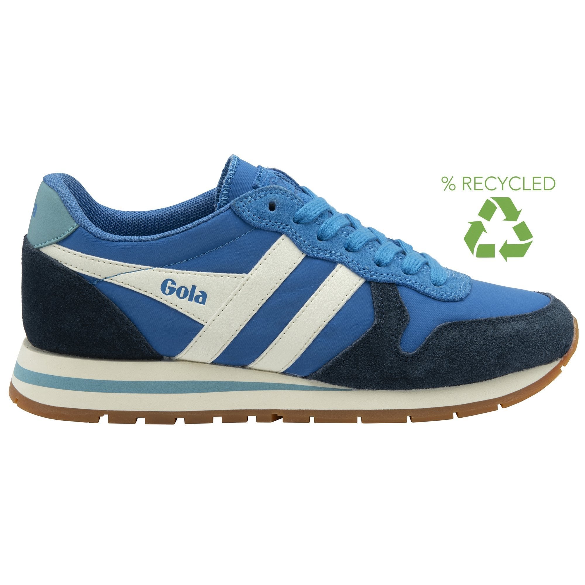Gola Classics Women's Daytona Chute Sneakers - Pacific/Navy/Off White