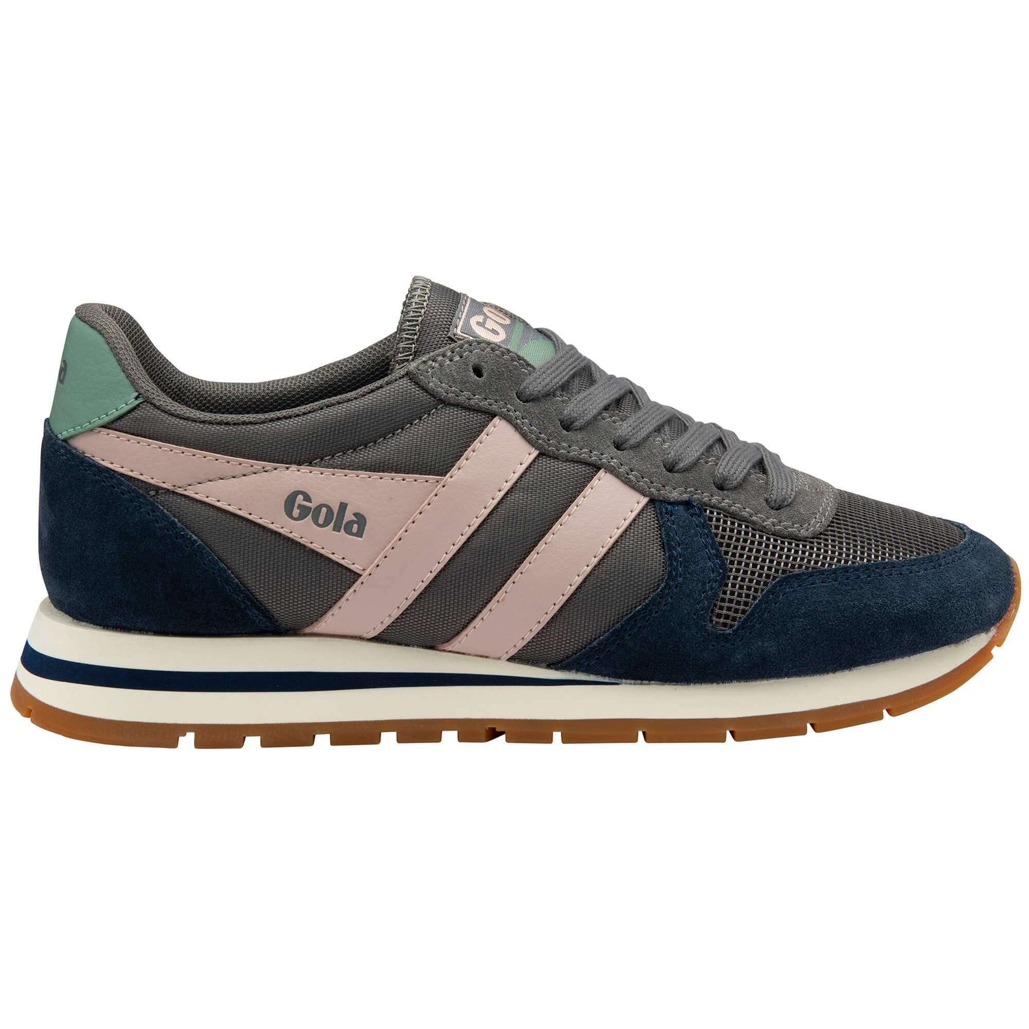 Gola Classics Women's Daytona Sneakers - Ash/Navy/Chalk Pink