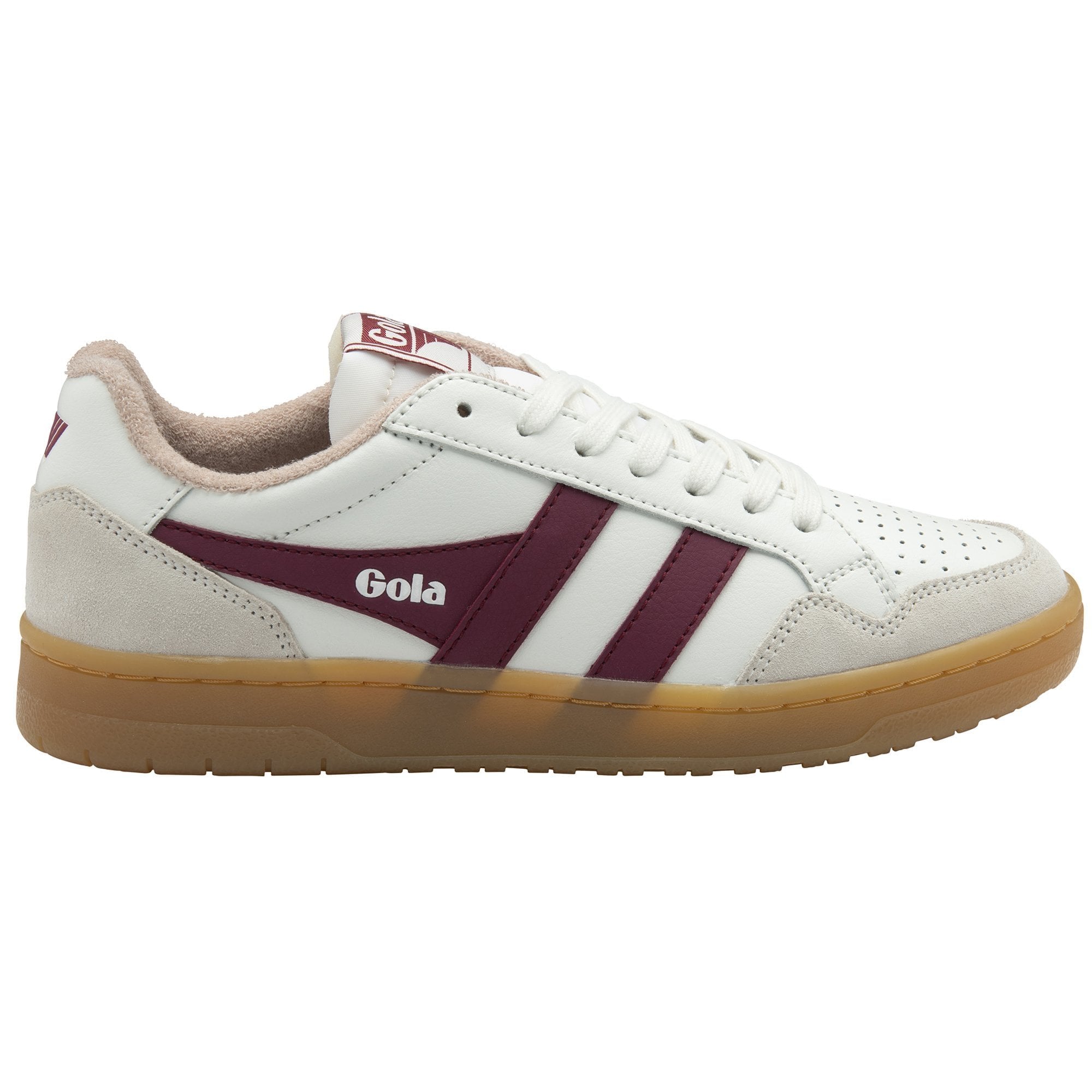 Gola Classics Women's Eagle '86 Sneakers - White/Cerise/Rose/Gum