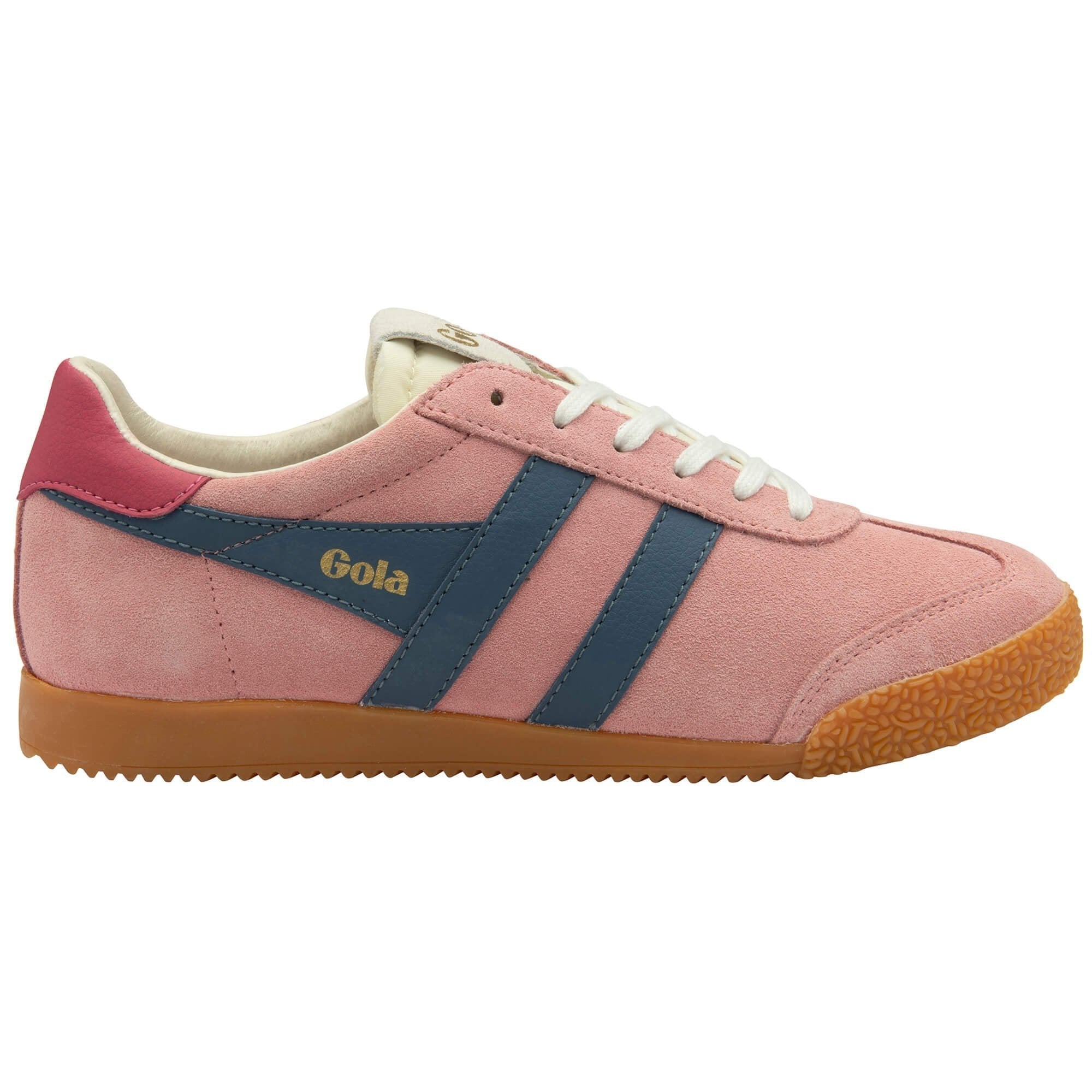 Gola Classics Women's Elan Sneakers - Coral Pink/Moonlight/Raspberry