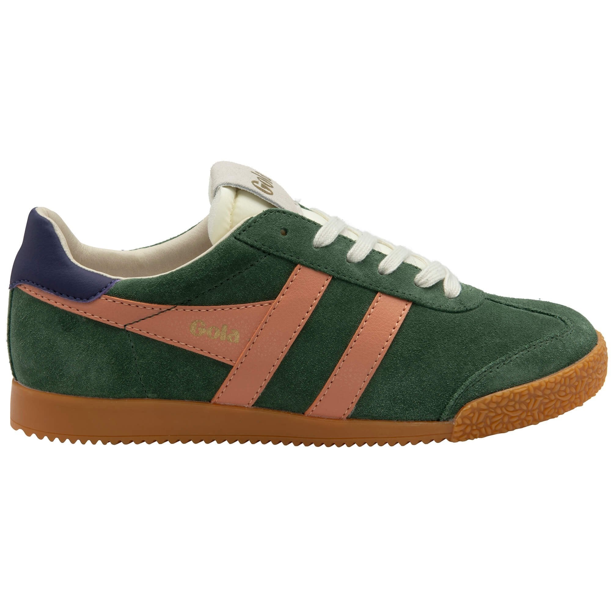 Gola Classics Women's Elan Sneakers - Evergreen/Terracotta/Plum