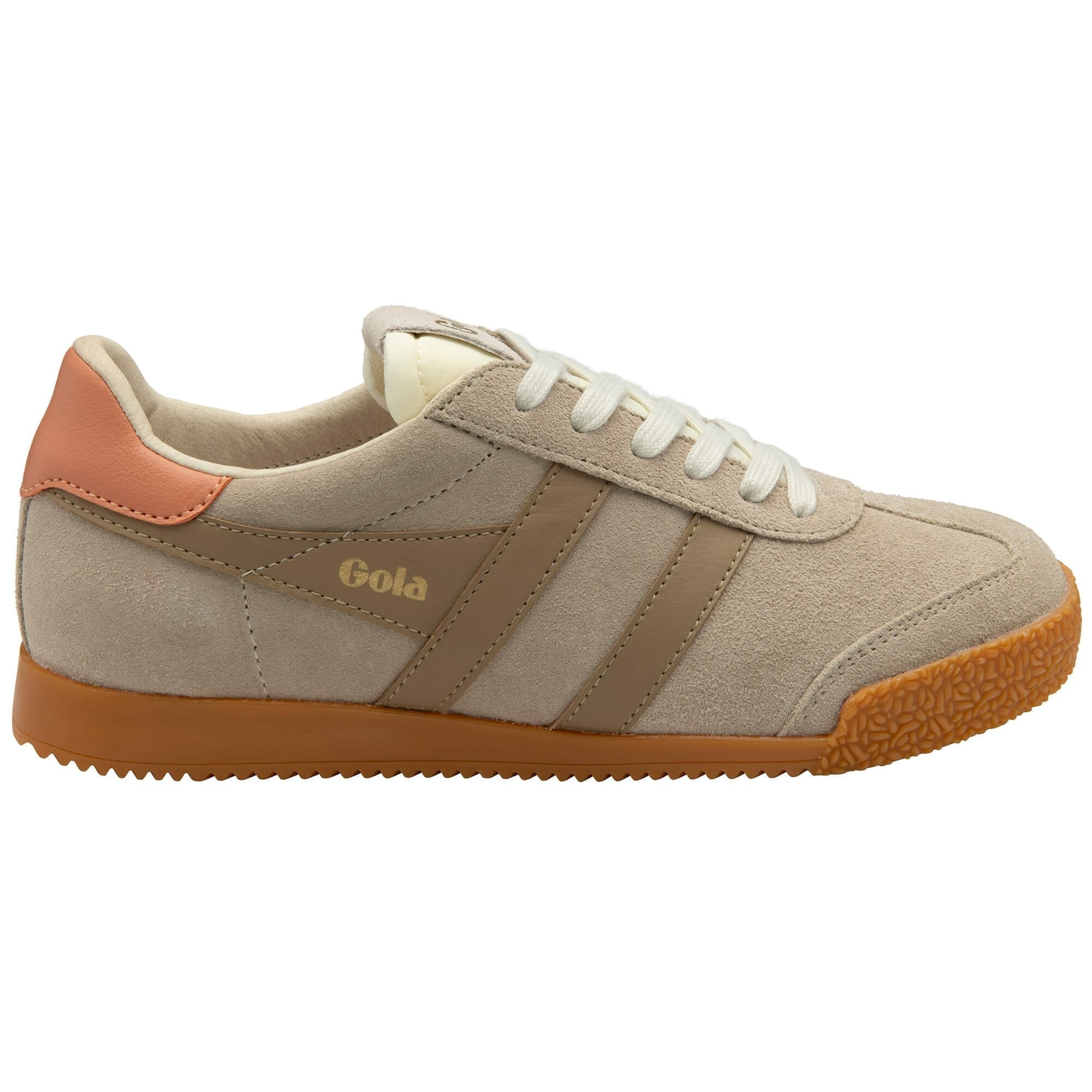 Gola Classics Women's Elan Sneakers - Bone/Light Caramel/Terracotta