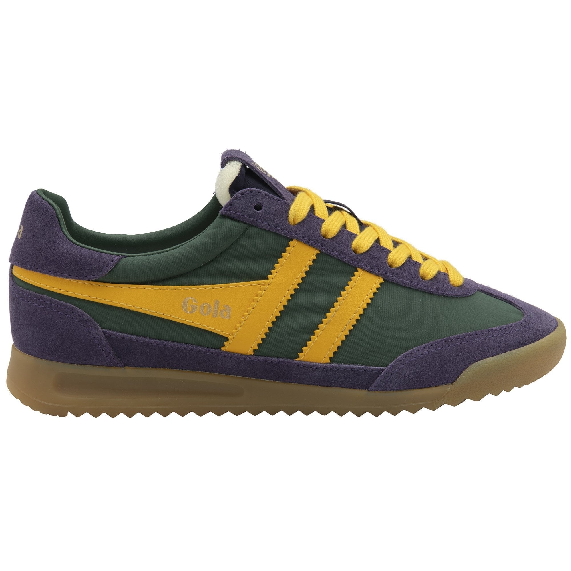 Gola Classics Women's Firefly Sneakers - Evergreen/Plum/Sun