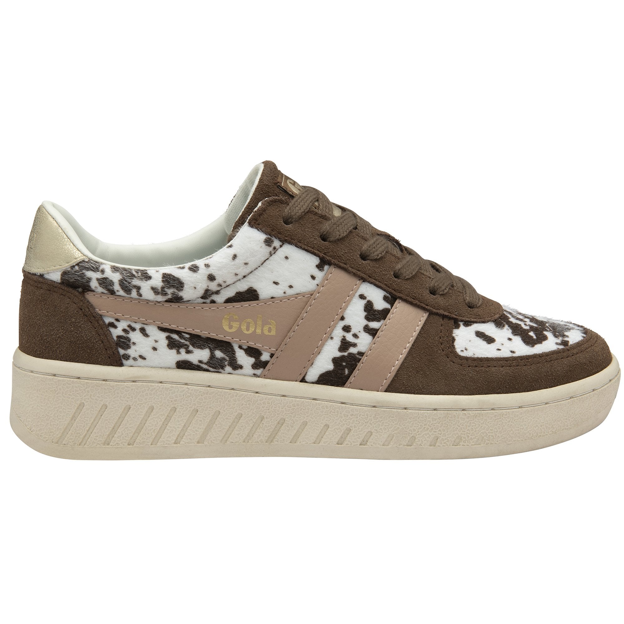 Gola Classics Women's Grandslam Savanna Sneakers - Dalmatian/Otter/Cameo
