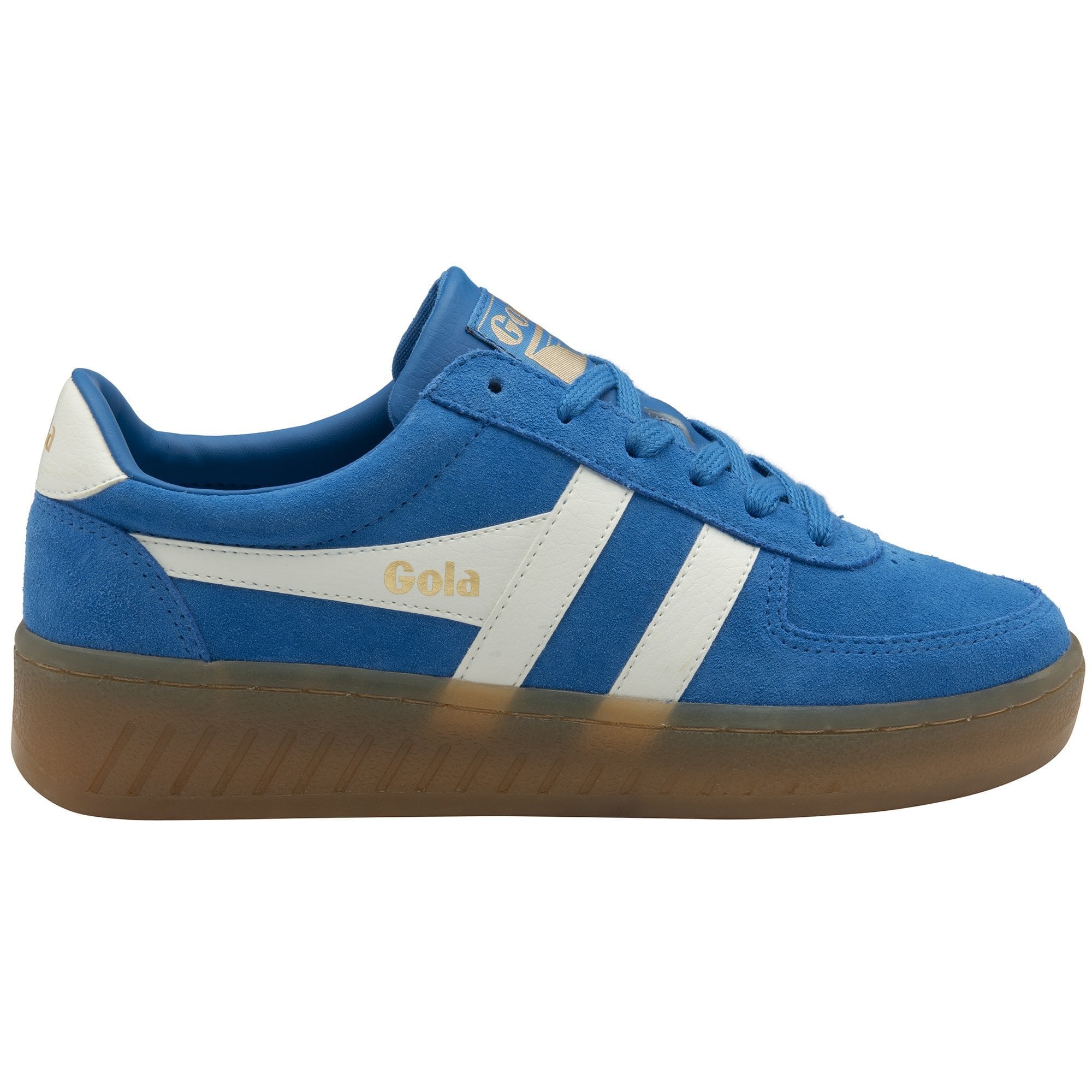 Gola Classics Women's Grandslam Suede Sneakers - Pacific/Off White/Gum