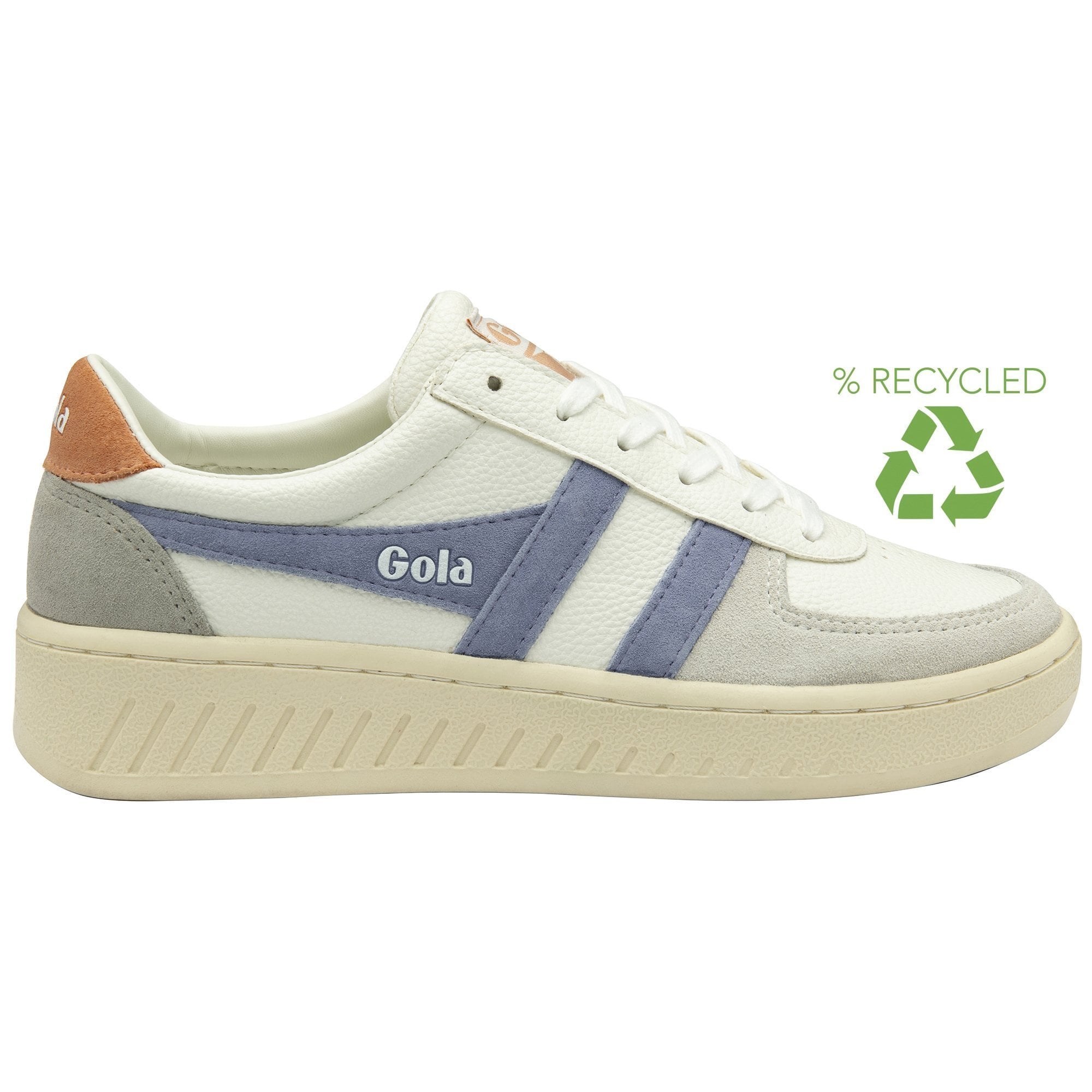 Gola Classics Women's Grandslam Trident Sneakers - White/Lavender/Terracotta