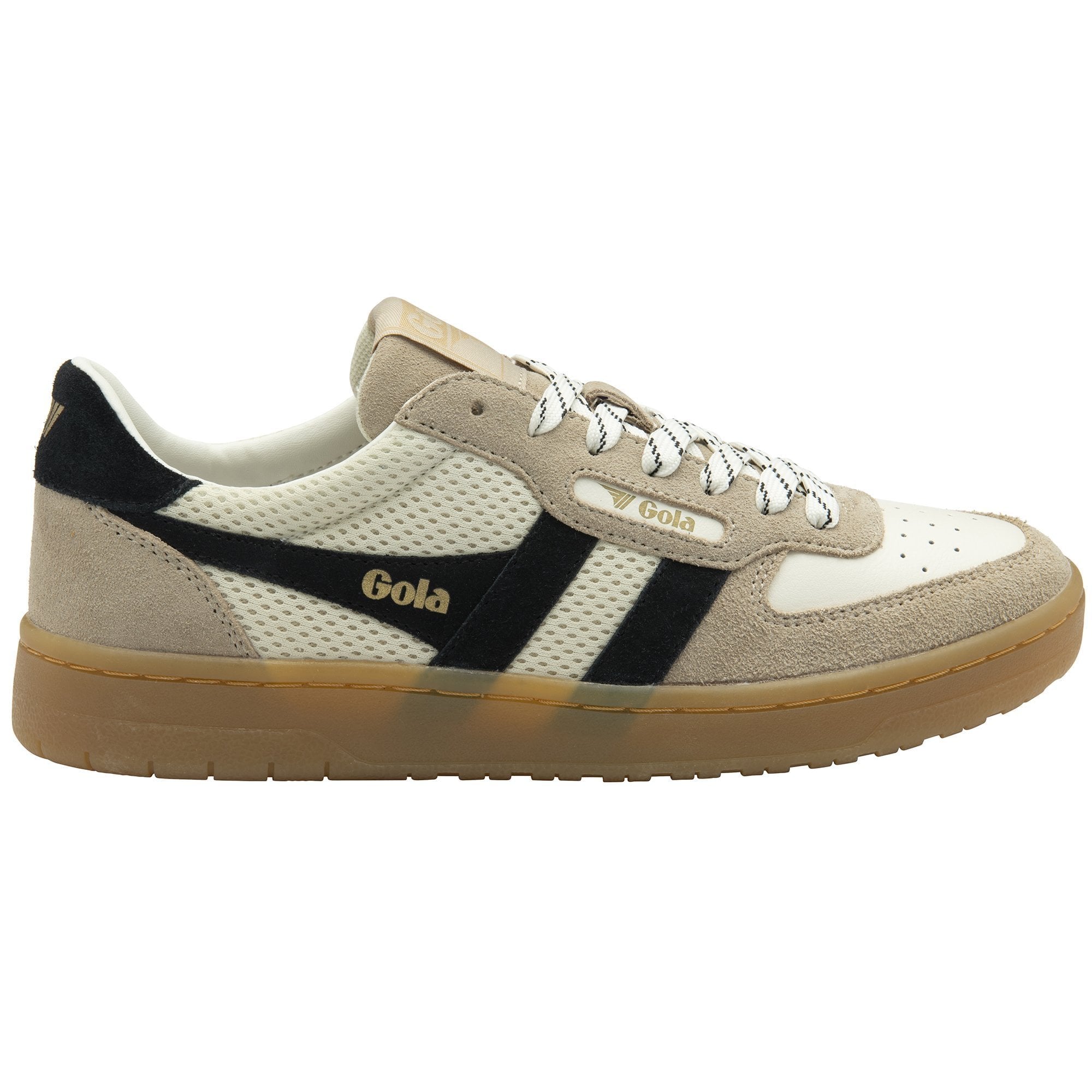 Gola Classics Women's Hawk '83 Sneakers - Off White/Bone/Black/Gum