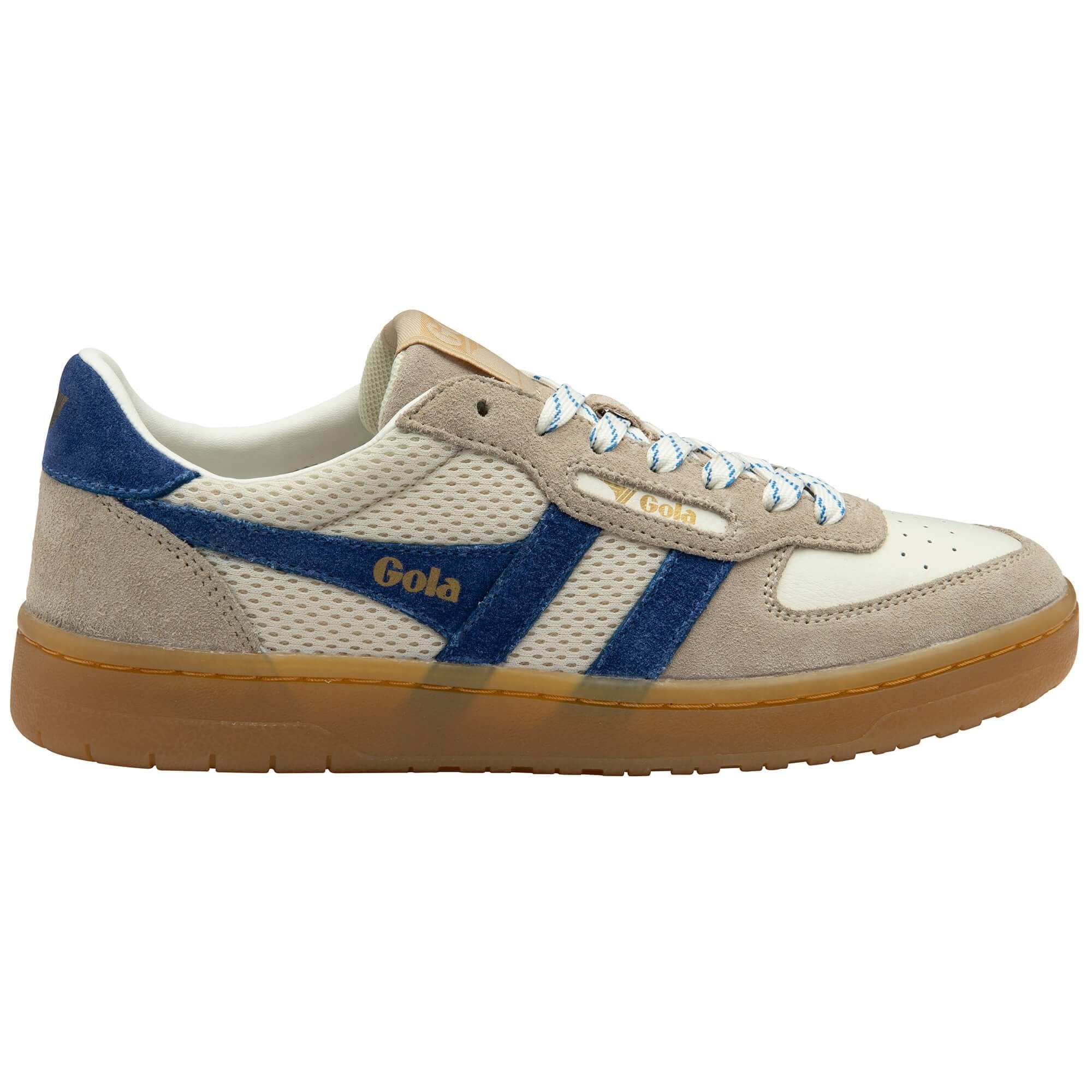 Gola Classics Women's Hawk '83 Sneakers - Off White/Bone/Deep Blue/Gum