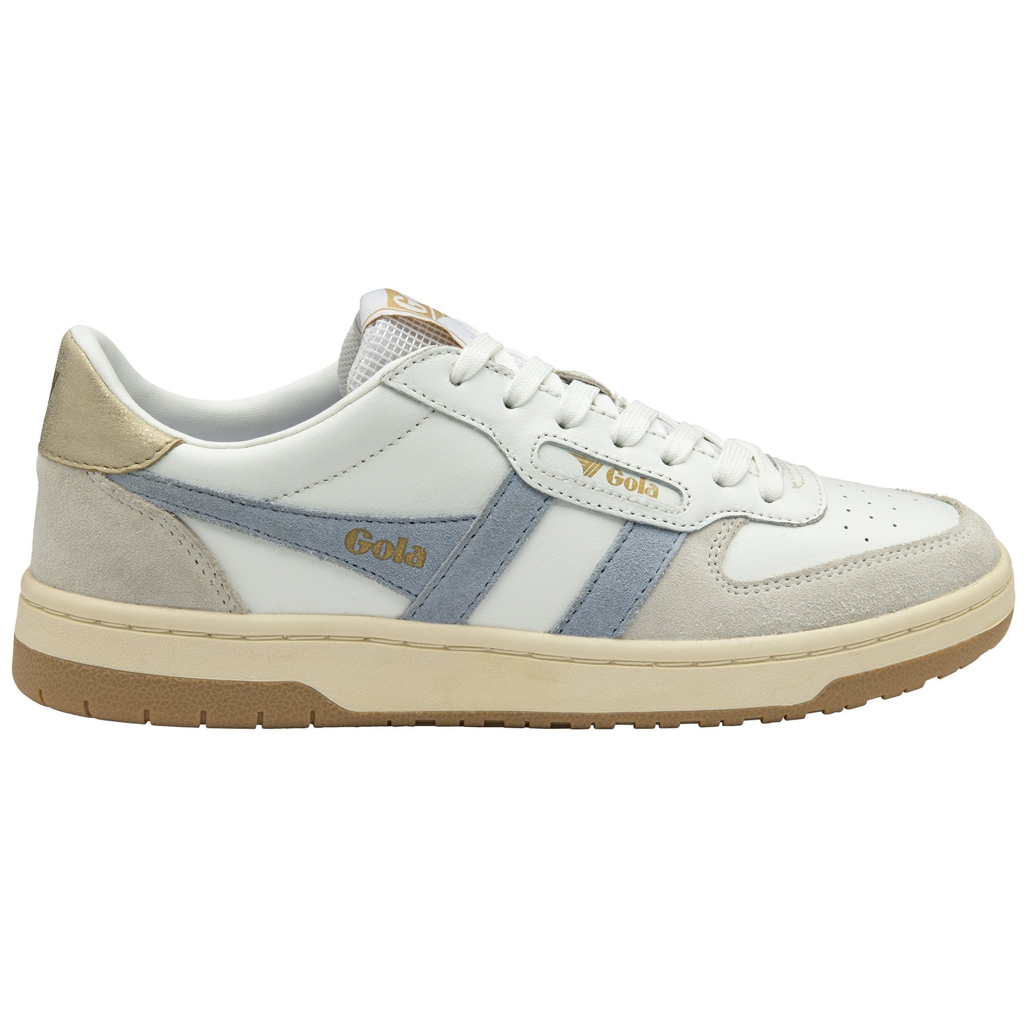 Gola Classics Women's Hawk Sneakers - White/Air/Gold