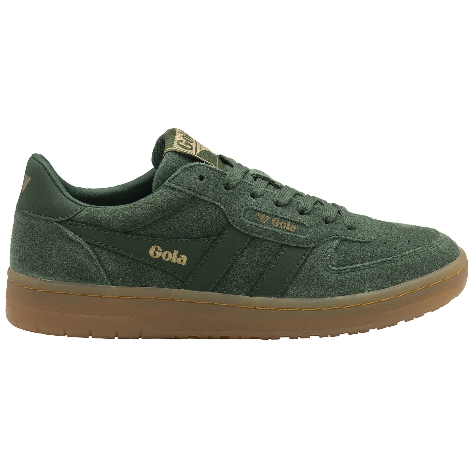 Gola Classics Women's Hawk Suede '86 Sneakers - Evergreen/Gum