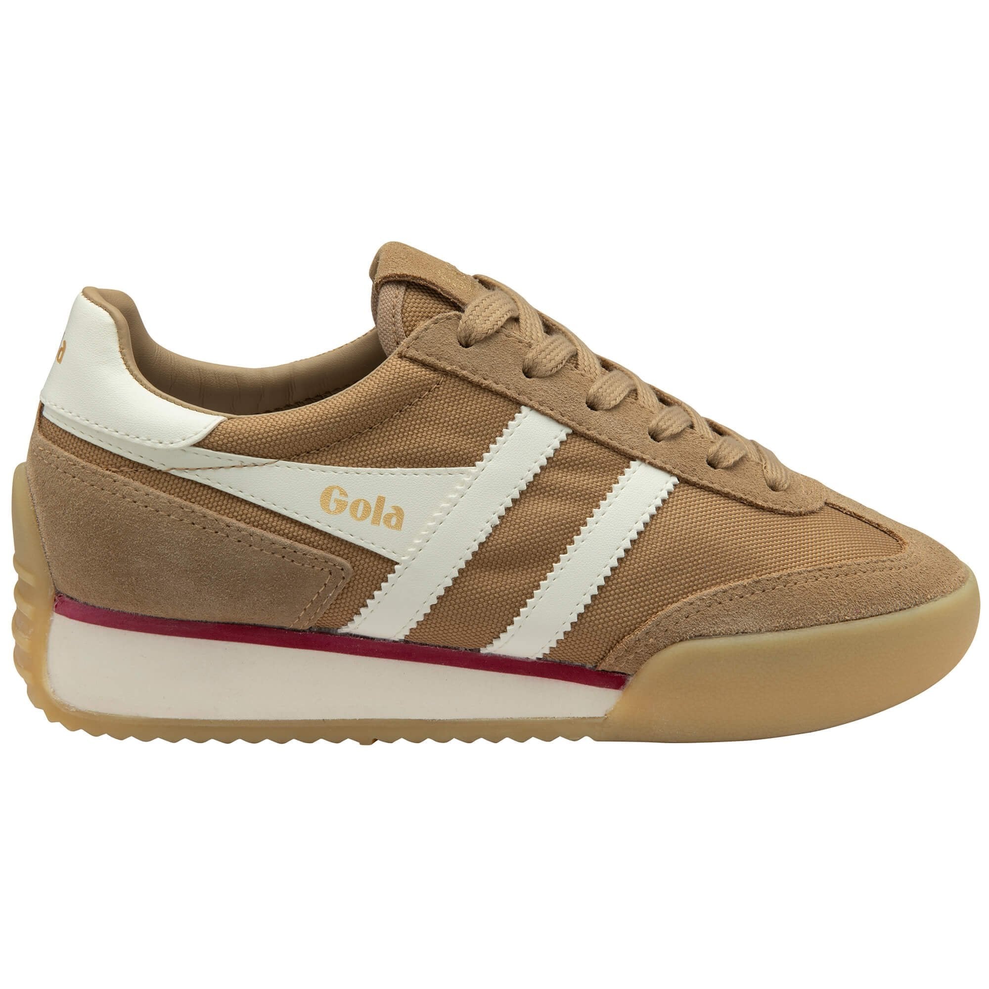 Gola Classics Women's Pacer Sneakers - Light Caramel/Off White