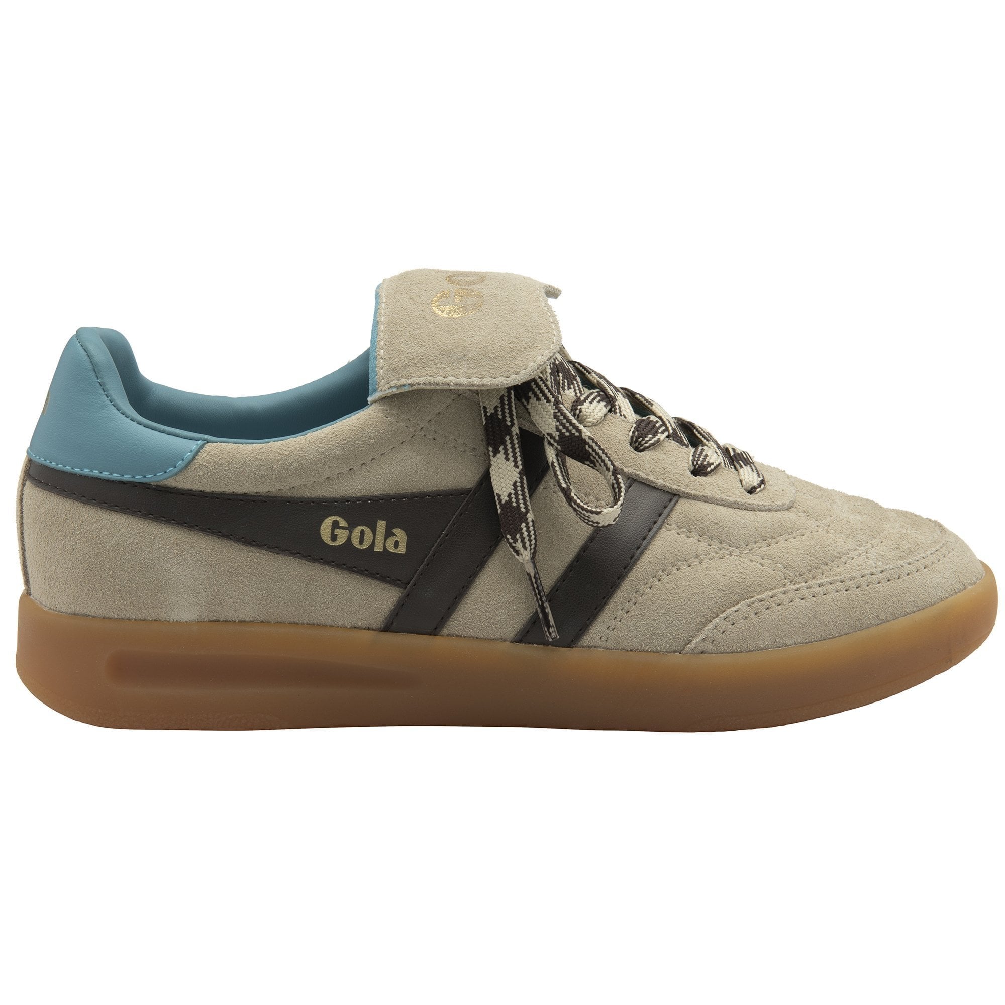 Gola Classics Women's Stadia '86 Sneakers - Bone/Mocha/Ocean/Gum