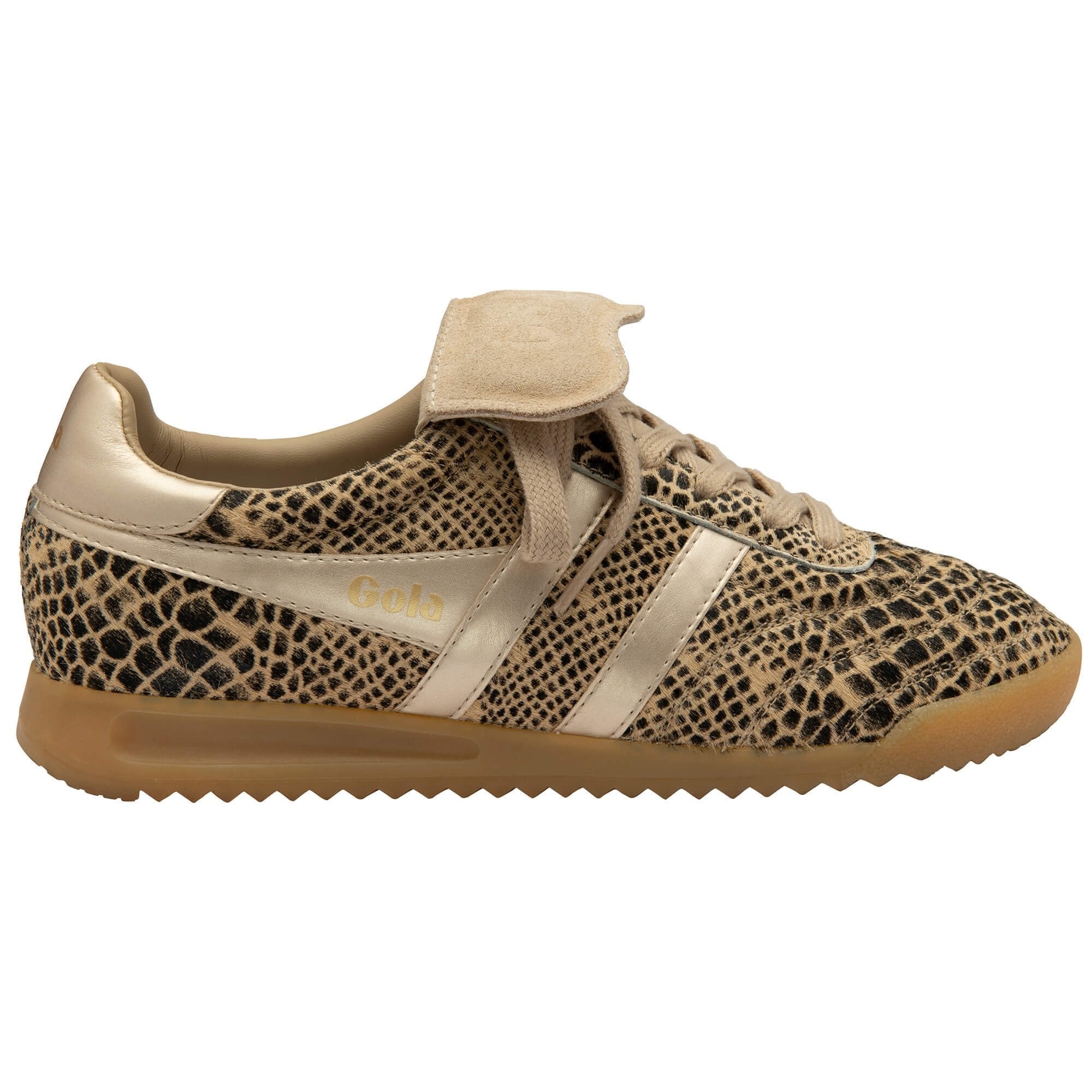 Gola Classics Women's Stadium '86 Sahara Sneakers - Snake/Gold