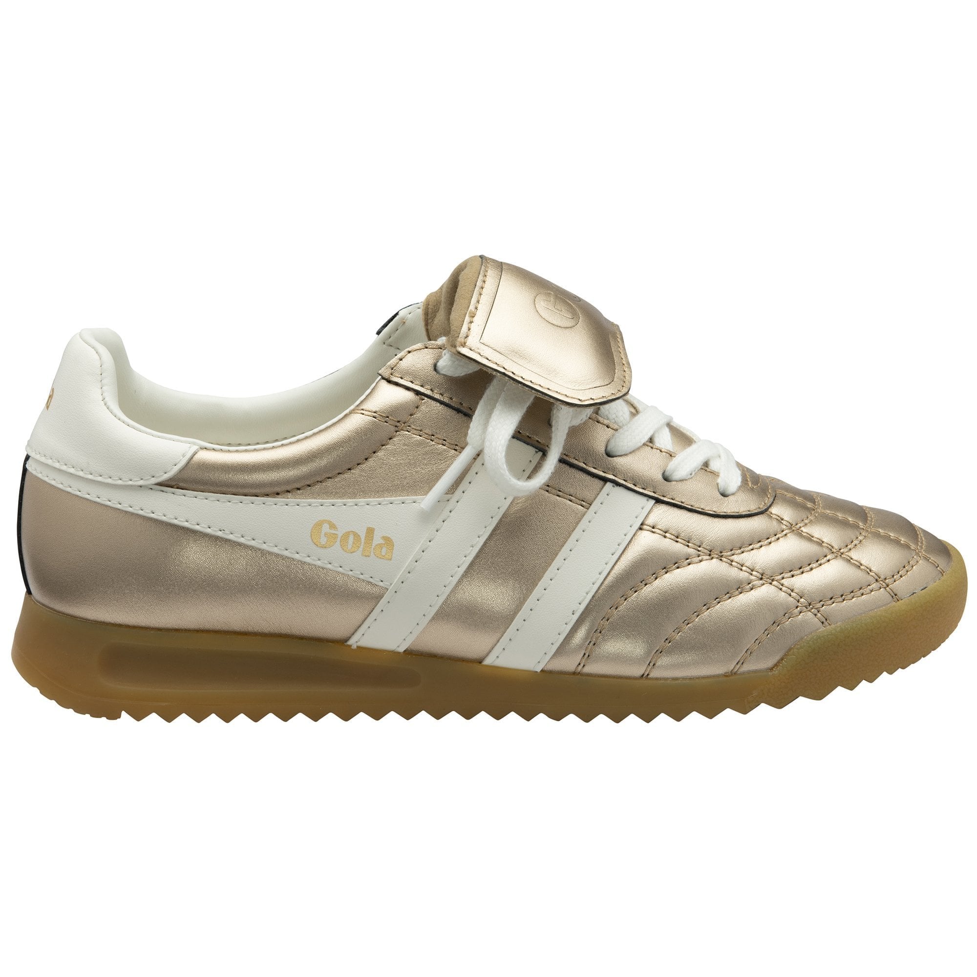 Gola Classics Women's Stadium '86 Sneakers - Gold/Off White