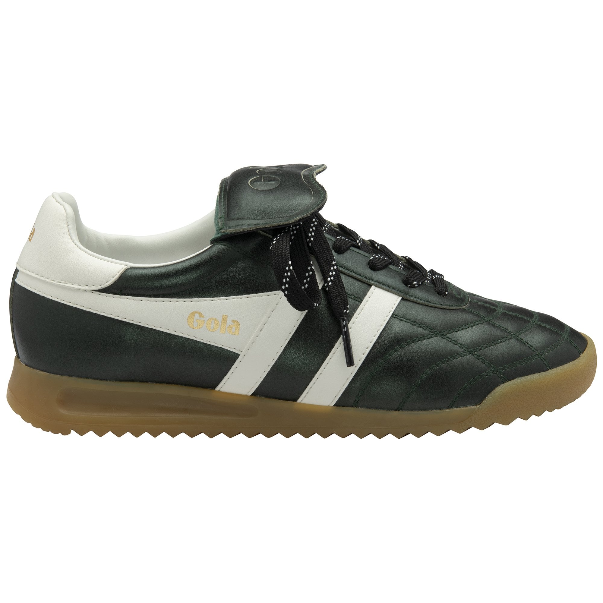 Gola Classics Women's Stadium '86 Sneakers - Bottle Green/Off White