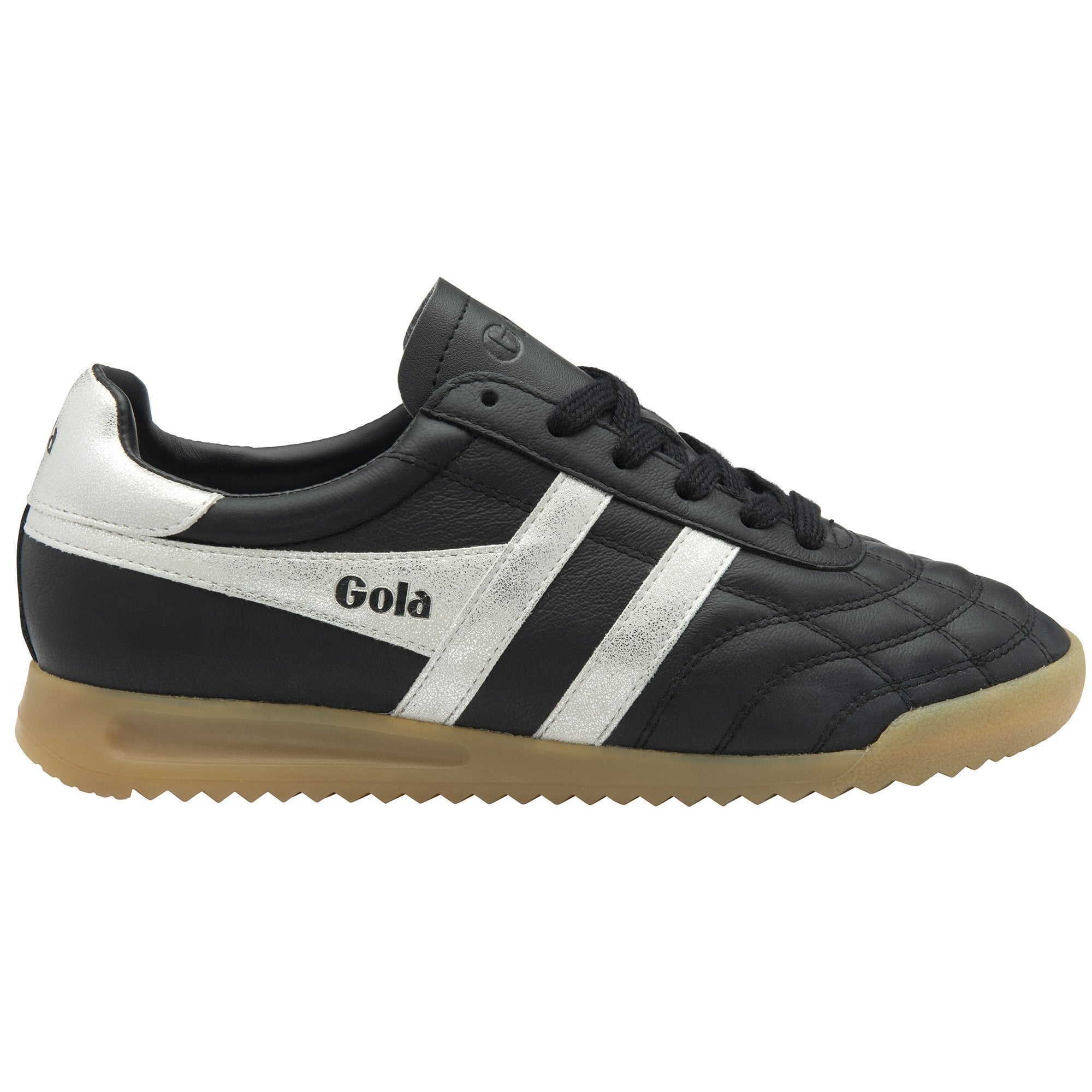 Gola Classics Women's Stadium Sneakers - Black/Silver