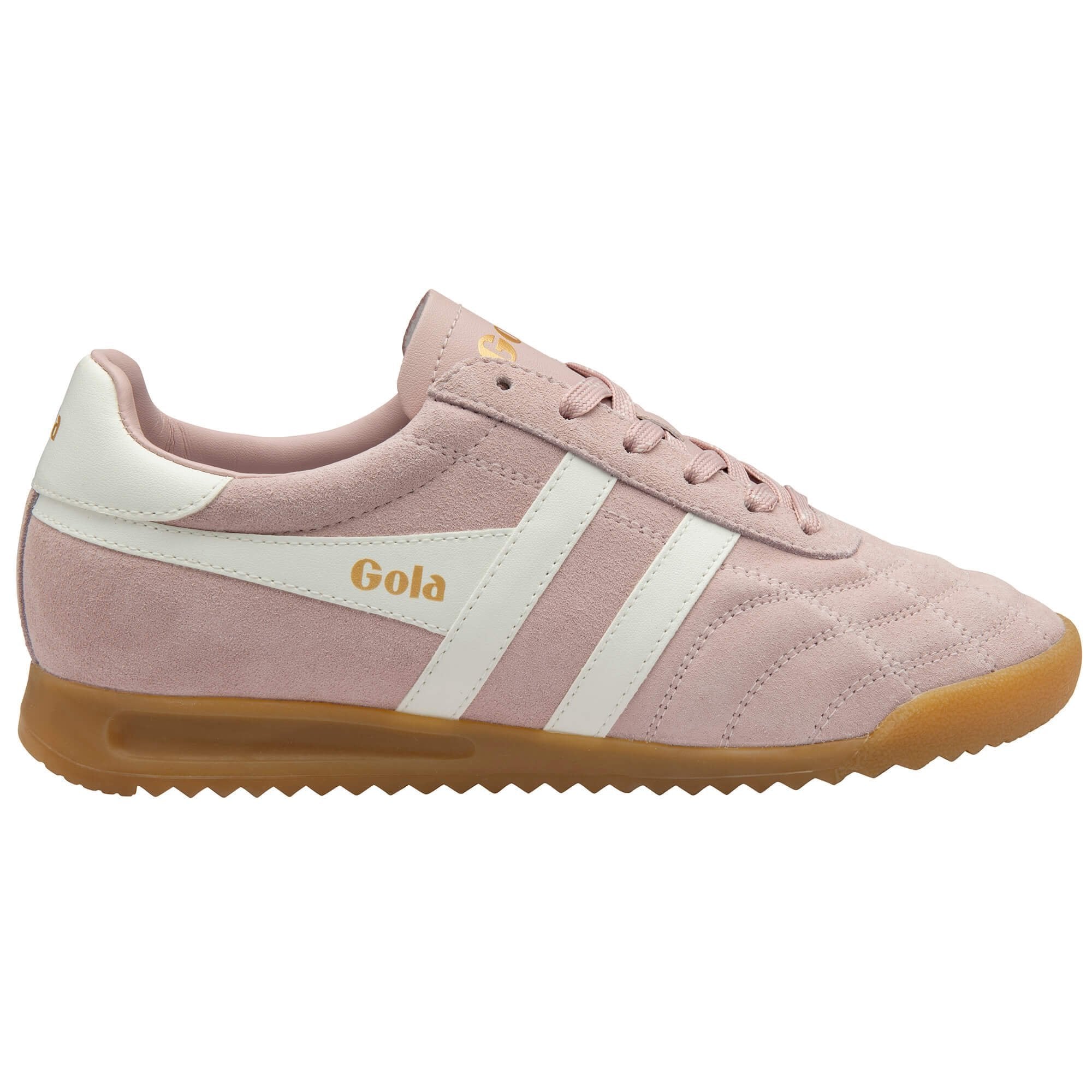 Gola Classics Women's Stadium Suede Sneakers - Chalk Pink/Off White