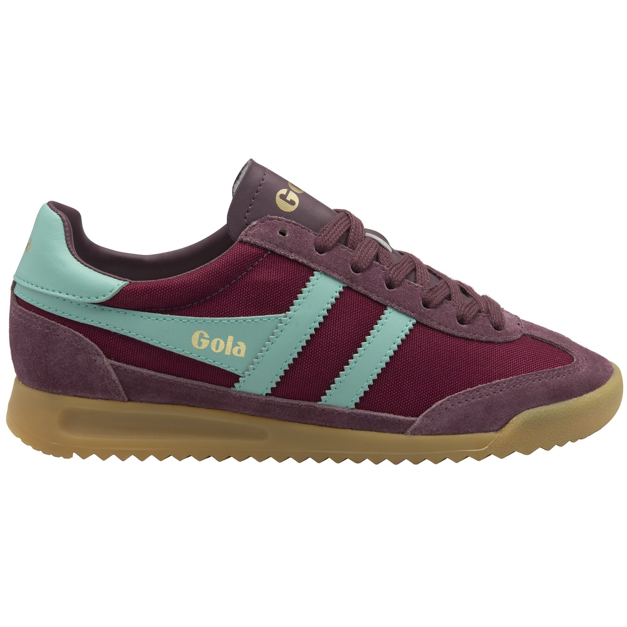 Gola Classics Women's Tornado Sneakers - Windsor Wine/Sea Mist