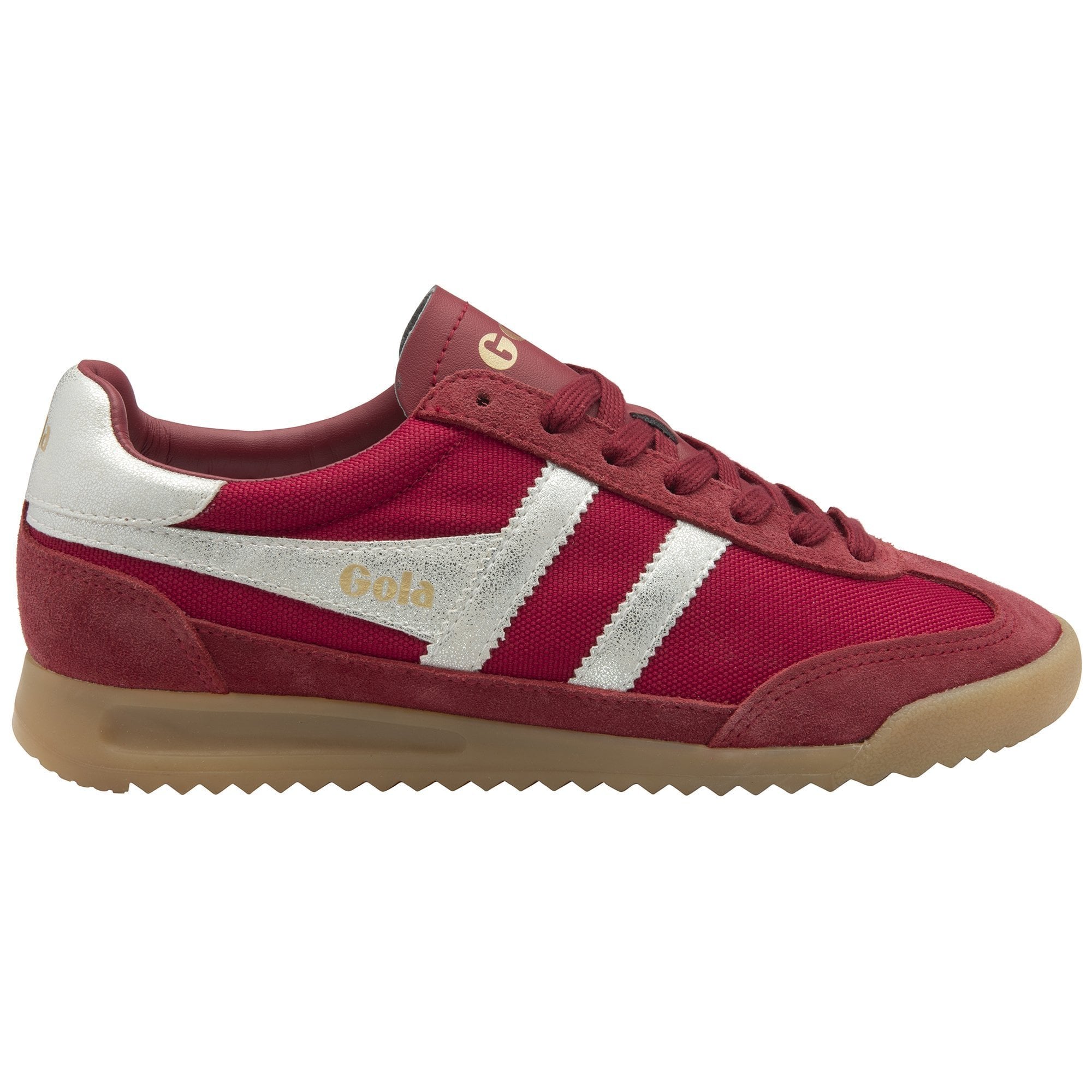 Gola Classics Women's Tornado Sneakers - Deep Red/Silver