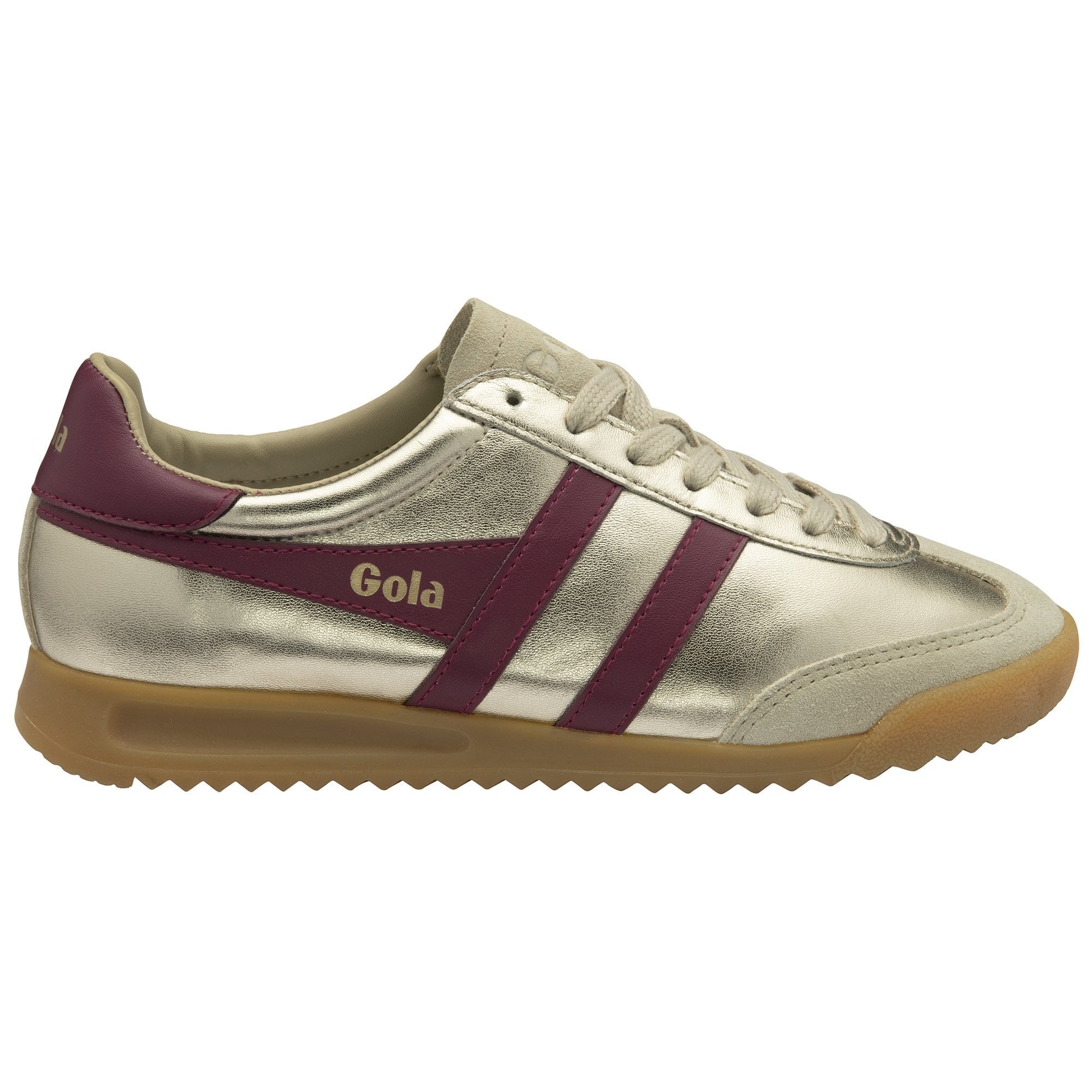Gola Classics Women's Torpedo Glimmer Sneakers - Gold/Cerise