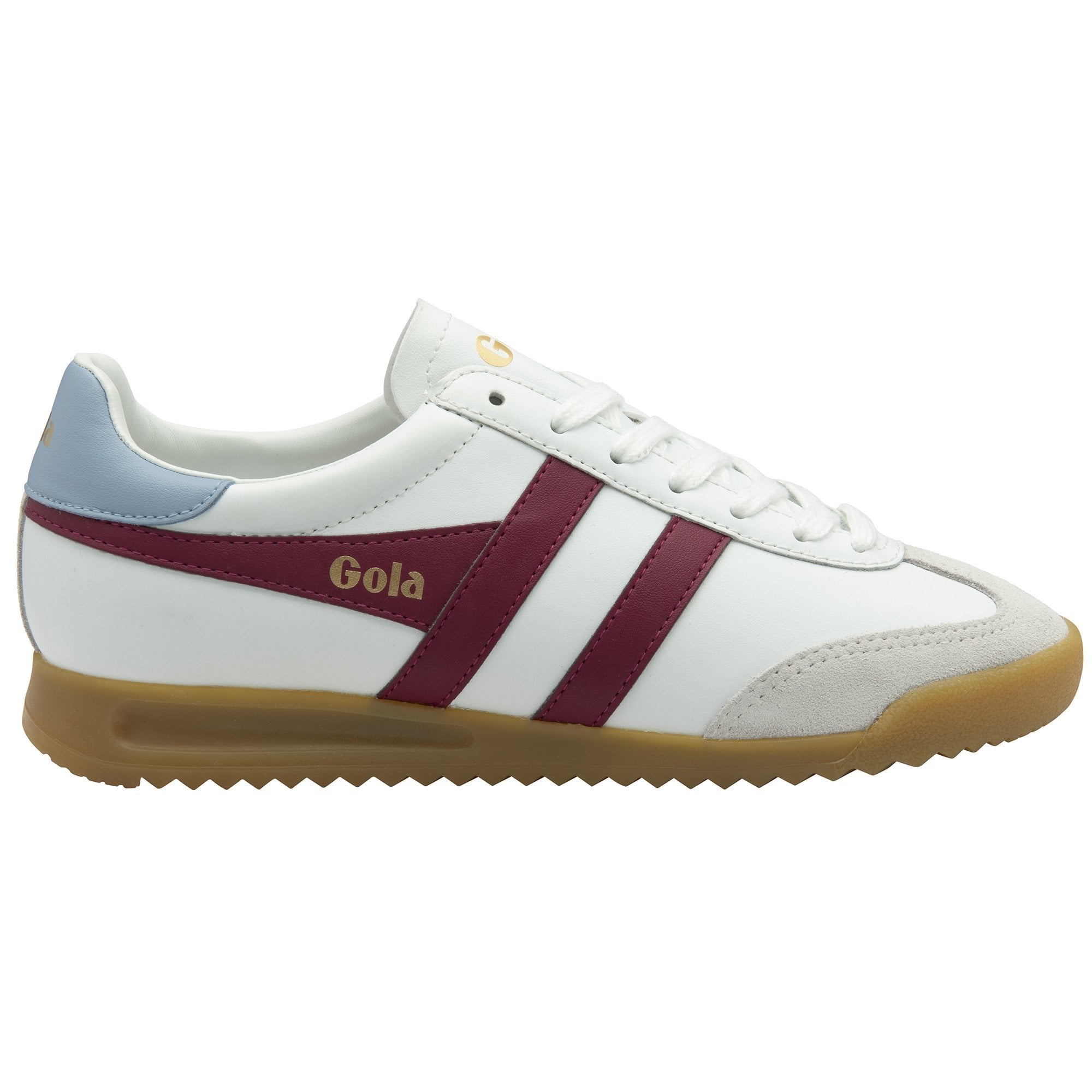 Gola Classics Women's Torpedo Leather Sneakers - White/Cerise/Air