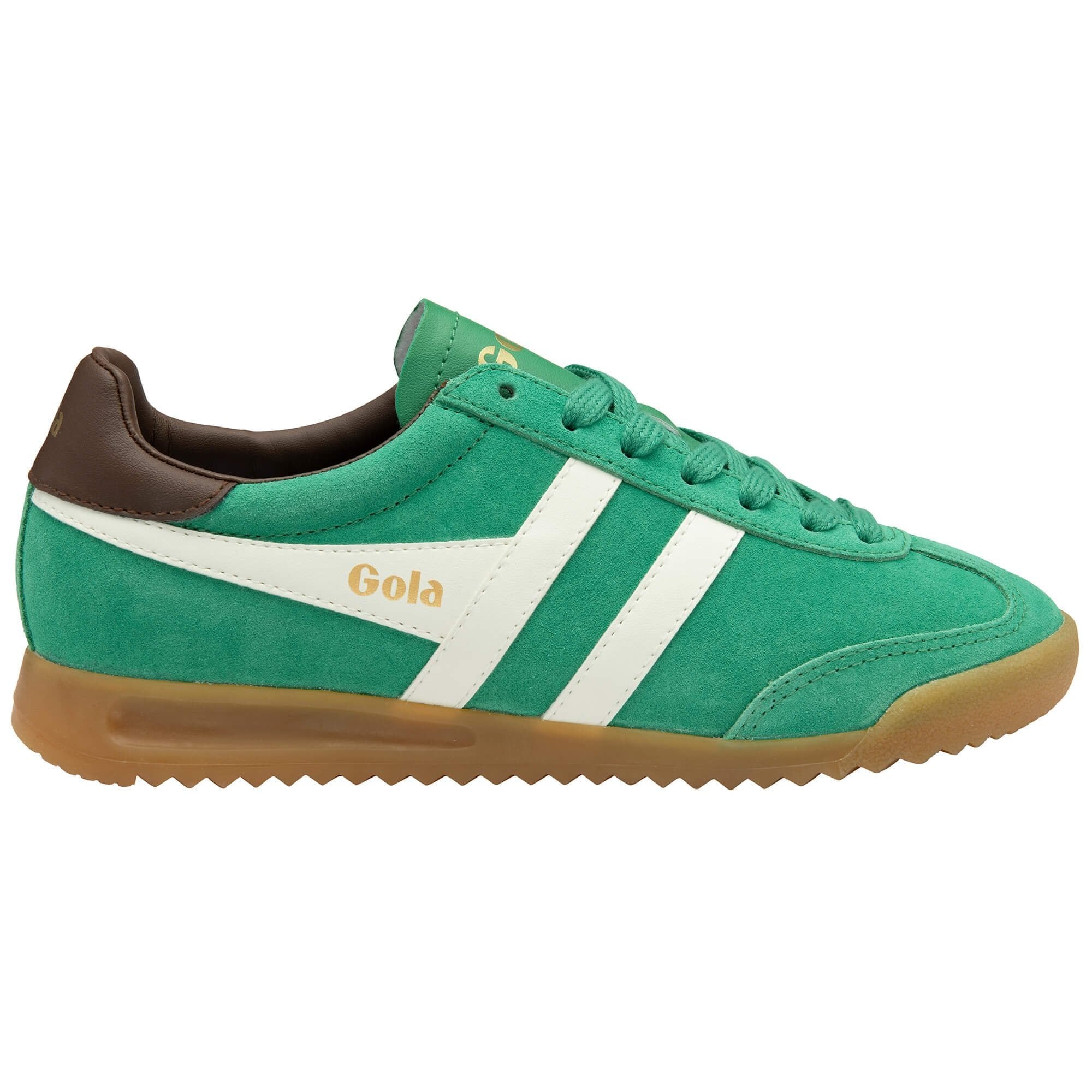 Gola Classics Women's Torpedo Sneakers - Jade/Off White/Dark Brown