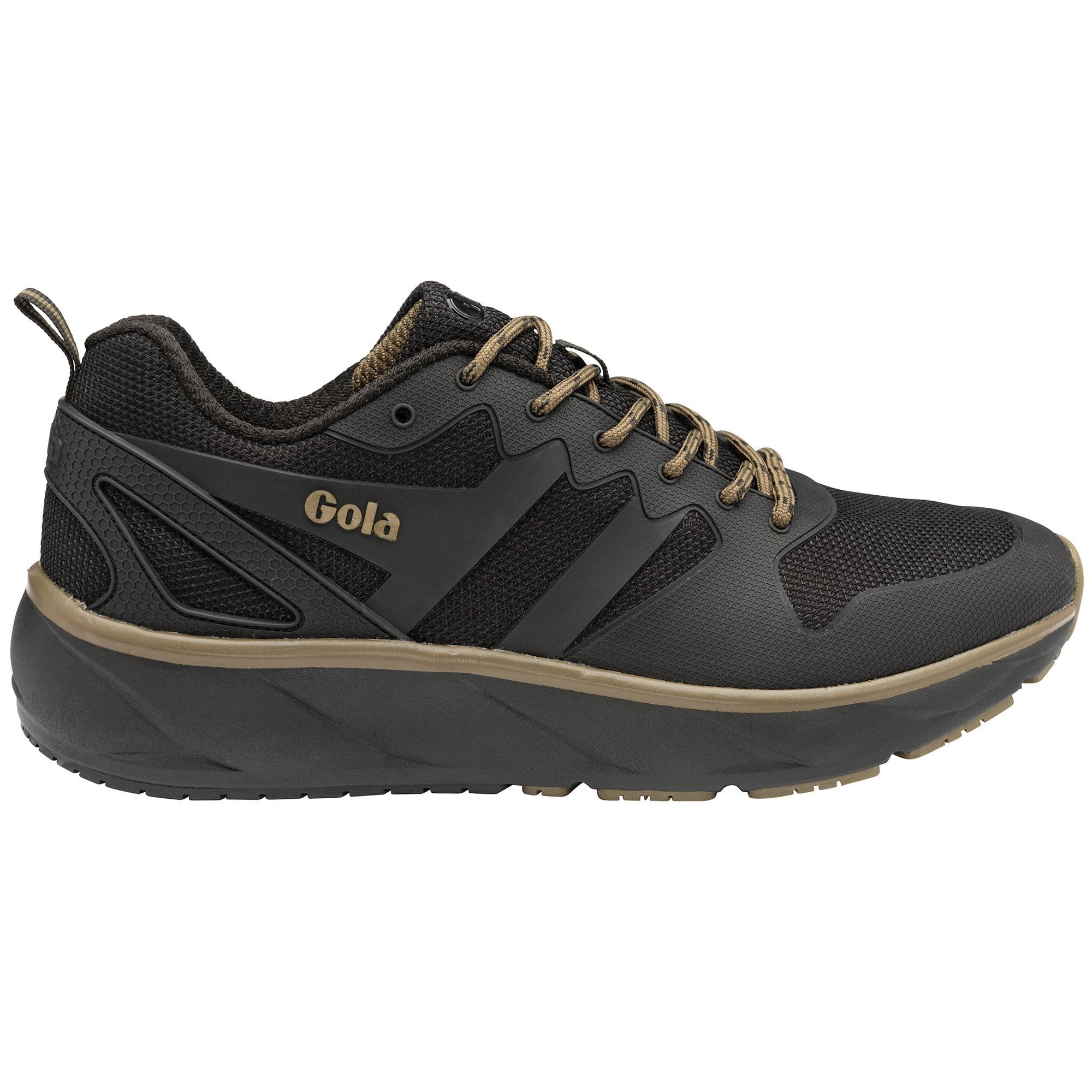 Gola Performance Men's Thunder Sneakers - Black/Khaki